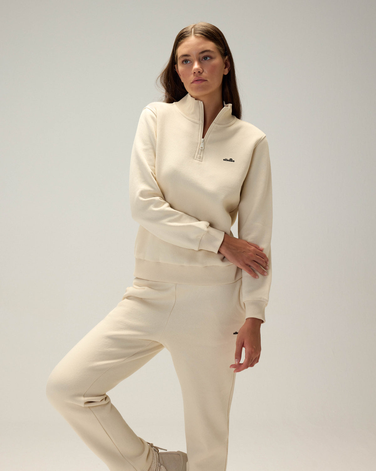 Ellesse Yarım Fermuarlı Kadın Sweatshirt 6wf1027-Bg