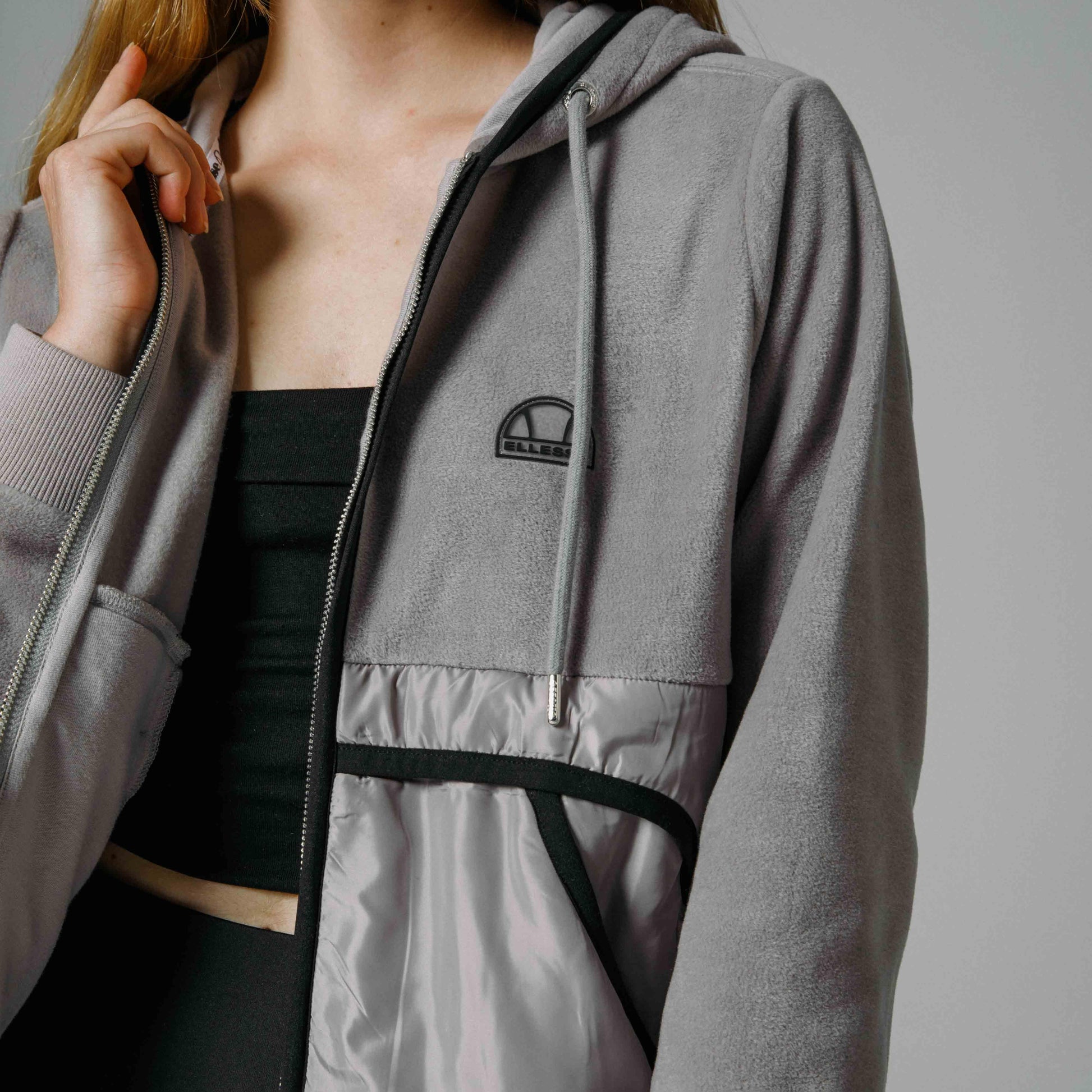 Ellesse Fermuarlı Kapüşonlu Kadın Ceket EF188-GI