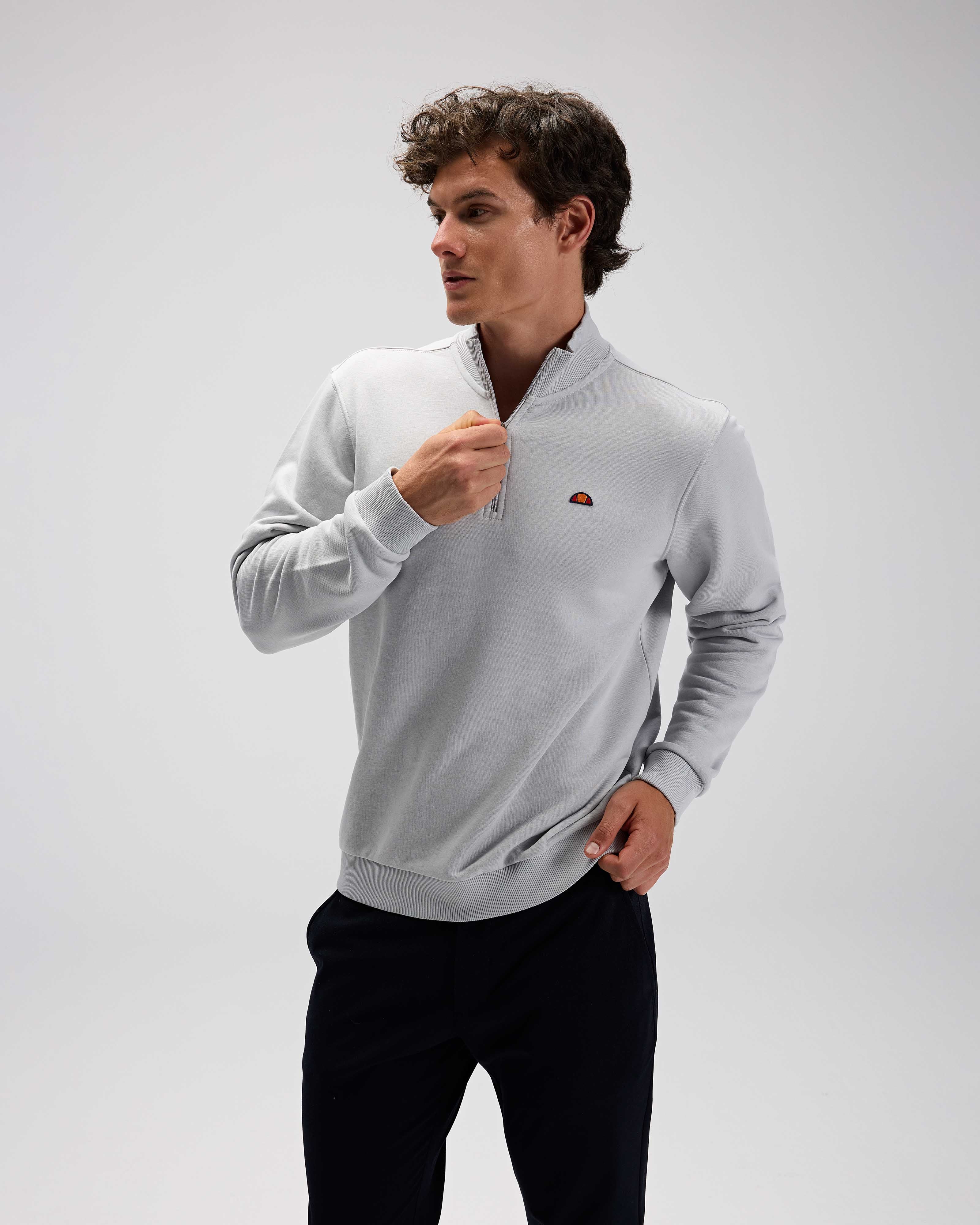 Ellesse Erkek Yarım Fermuarlı Sweat EM580-GI