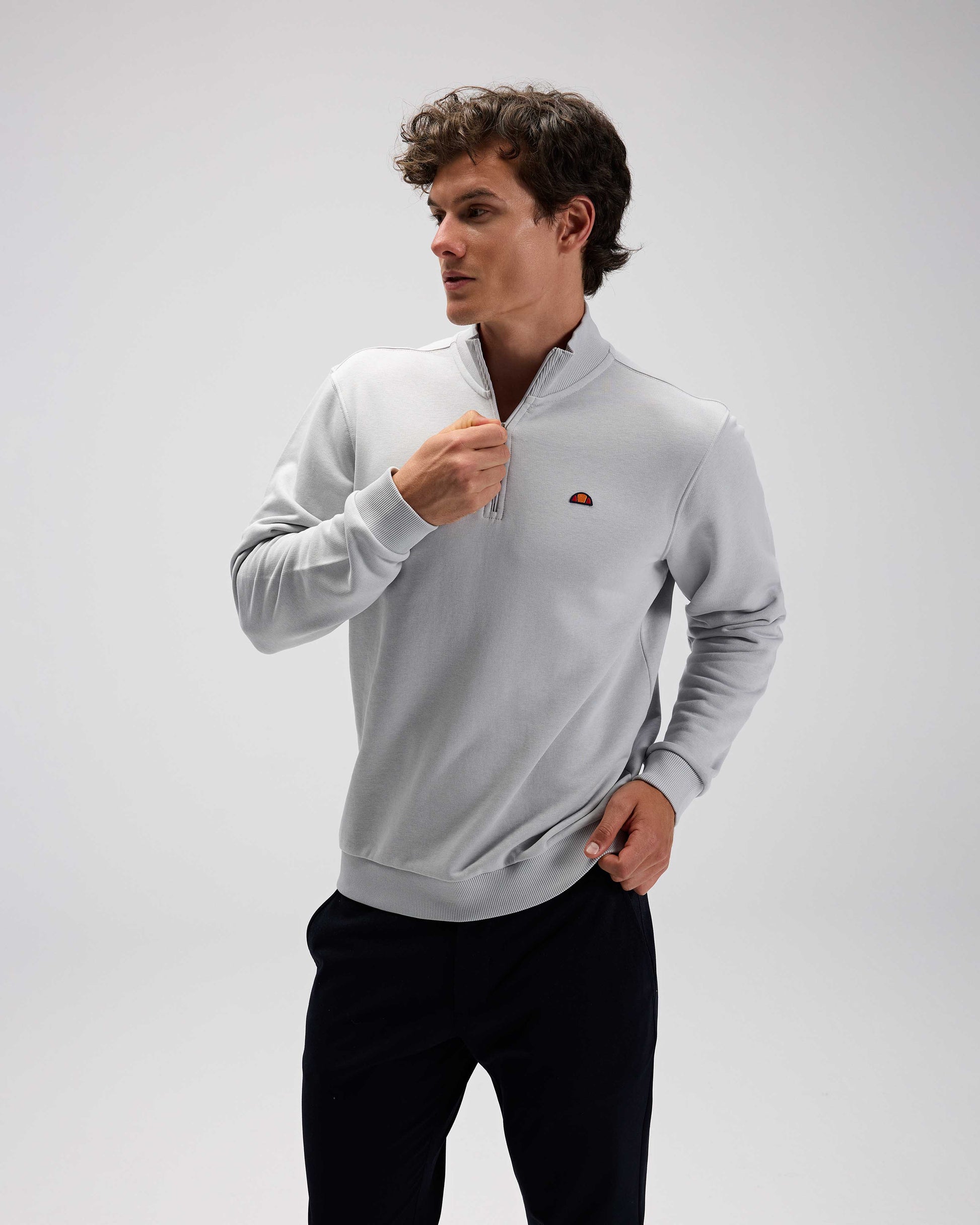 Ellesse Erkek Yarım Fermuarlı Sweat EM580-GI
