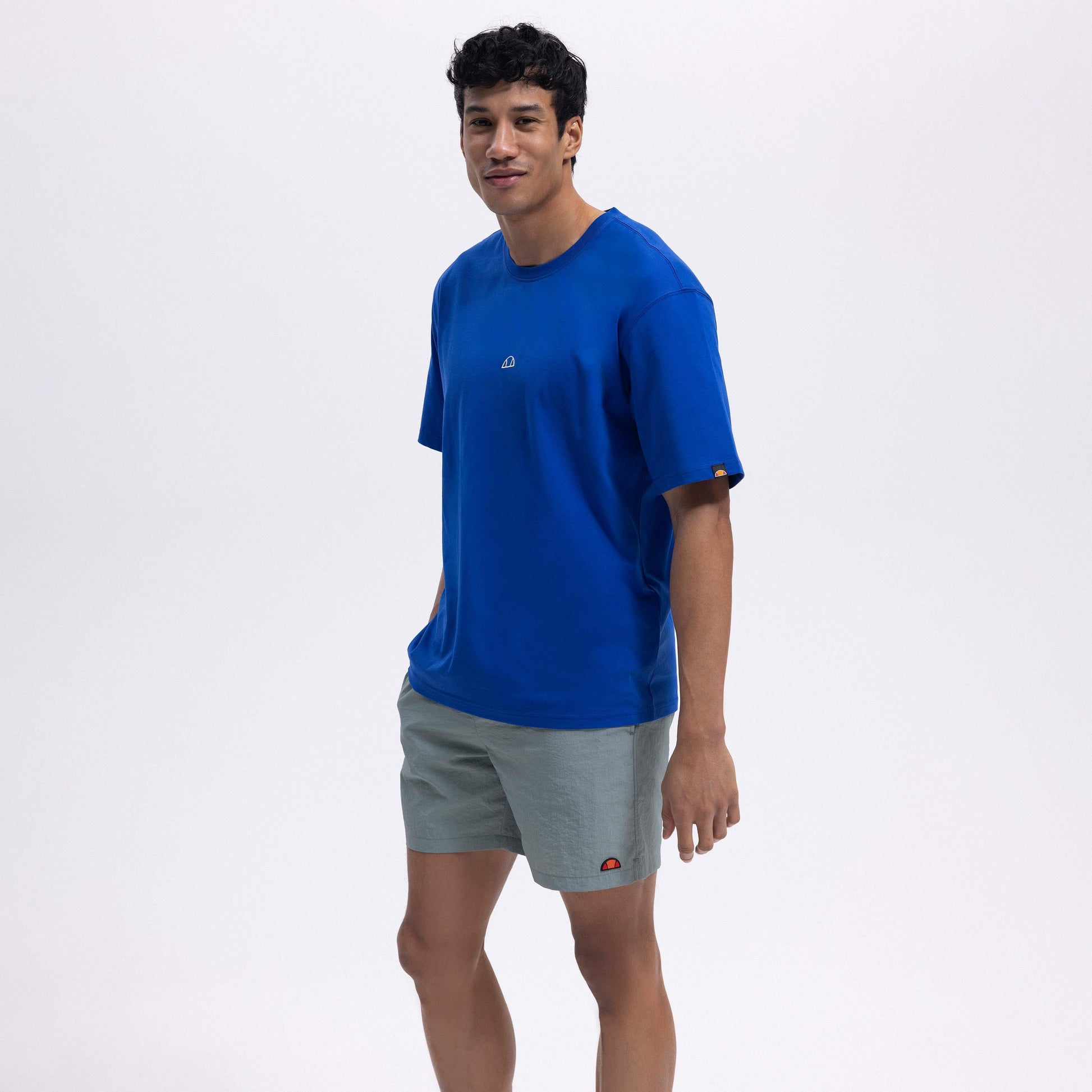 Ellesse Oversize Erkek Tişört EM376-SBL