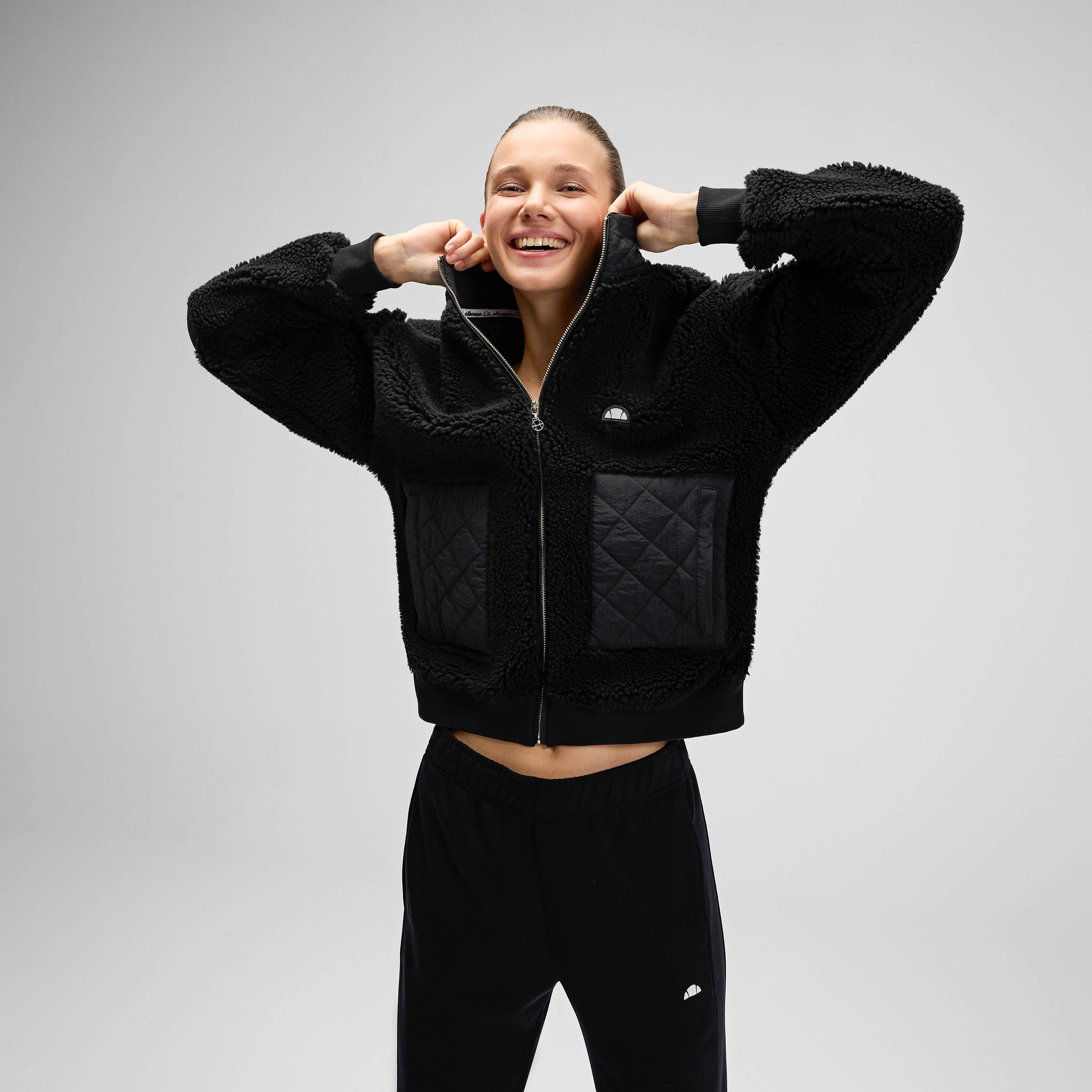 Ellesse Kadın Polar Mont EF525-BK