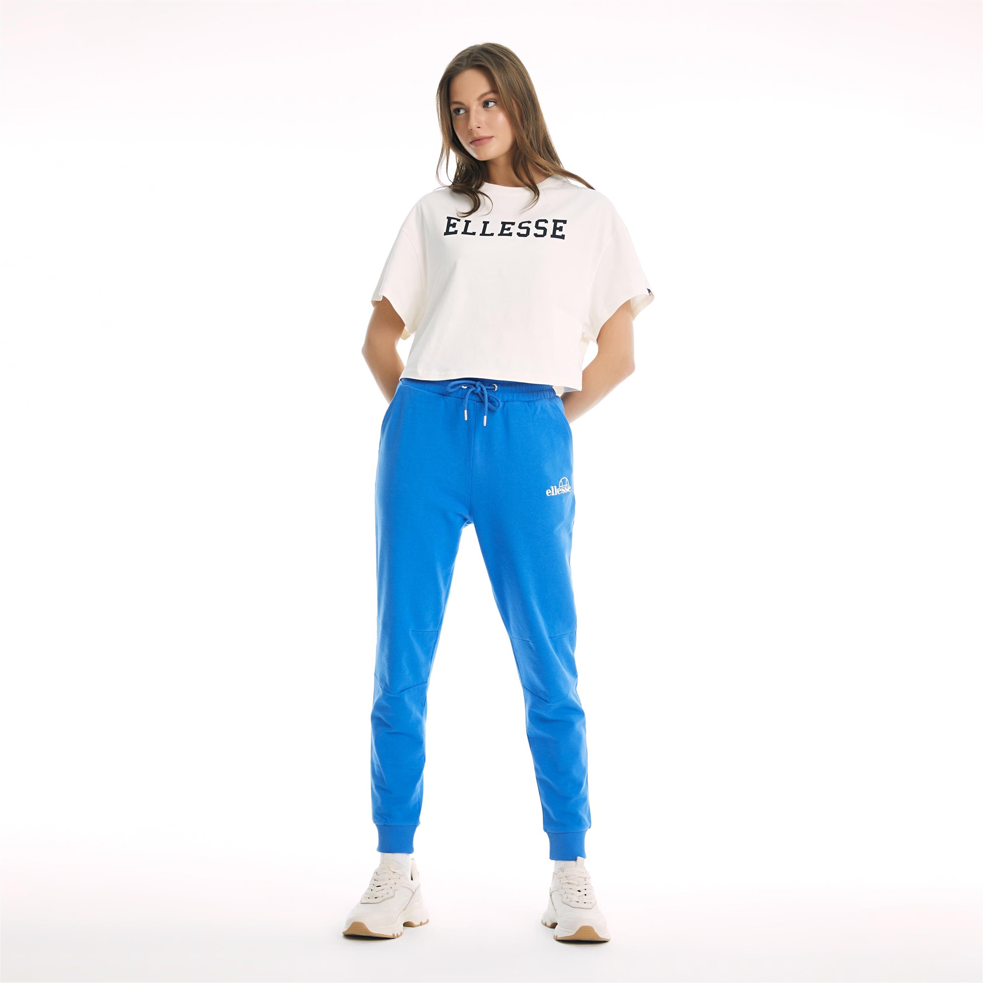 Ellesse Kadın Kırık Beyaz Crop Top EF014-OF