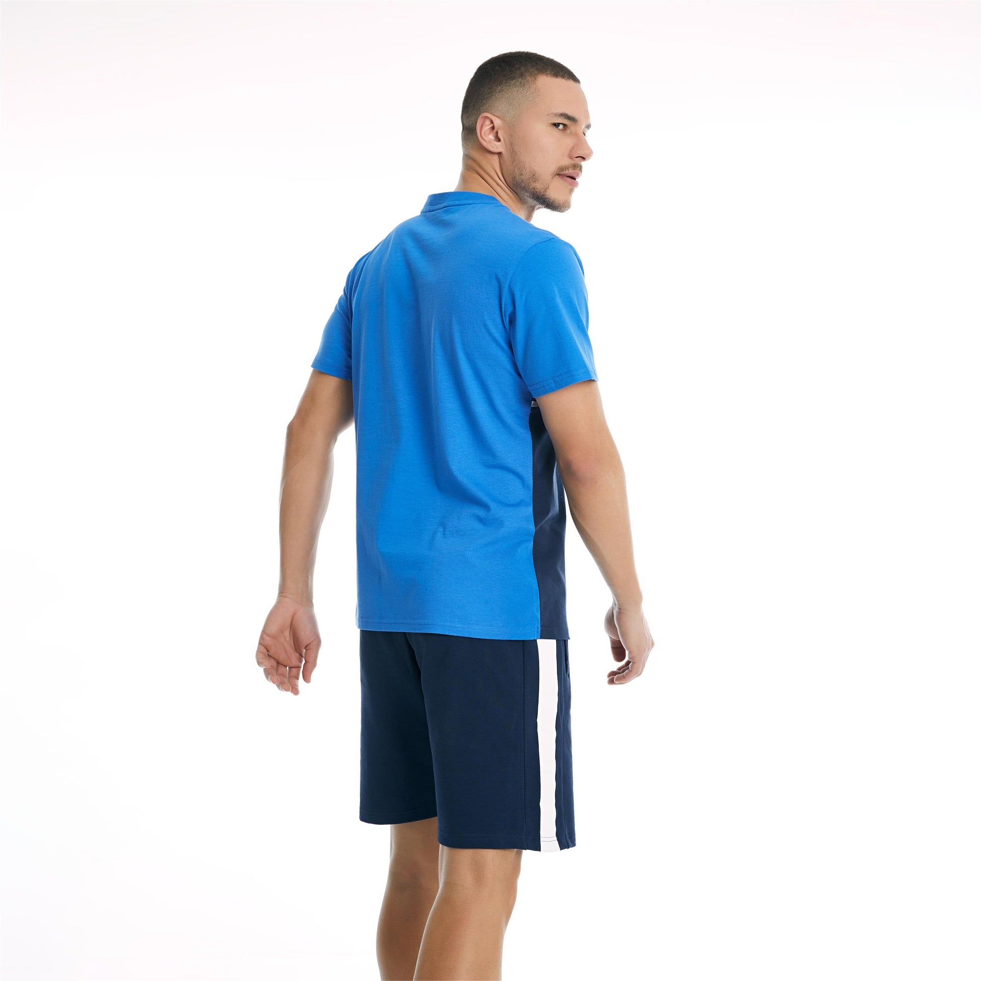 Ellesse Erkek Sax Mavi Tişört EM002-SBL