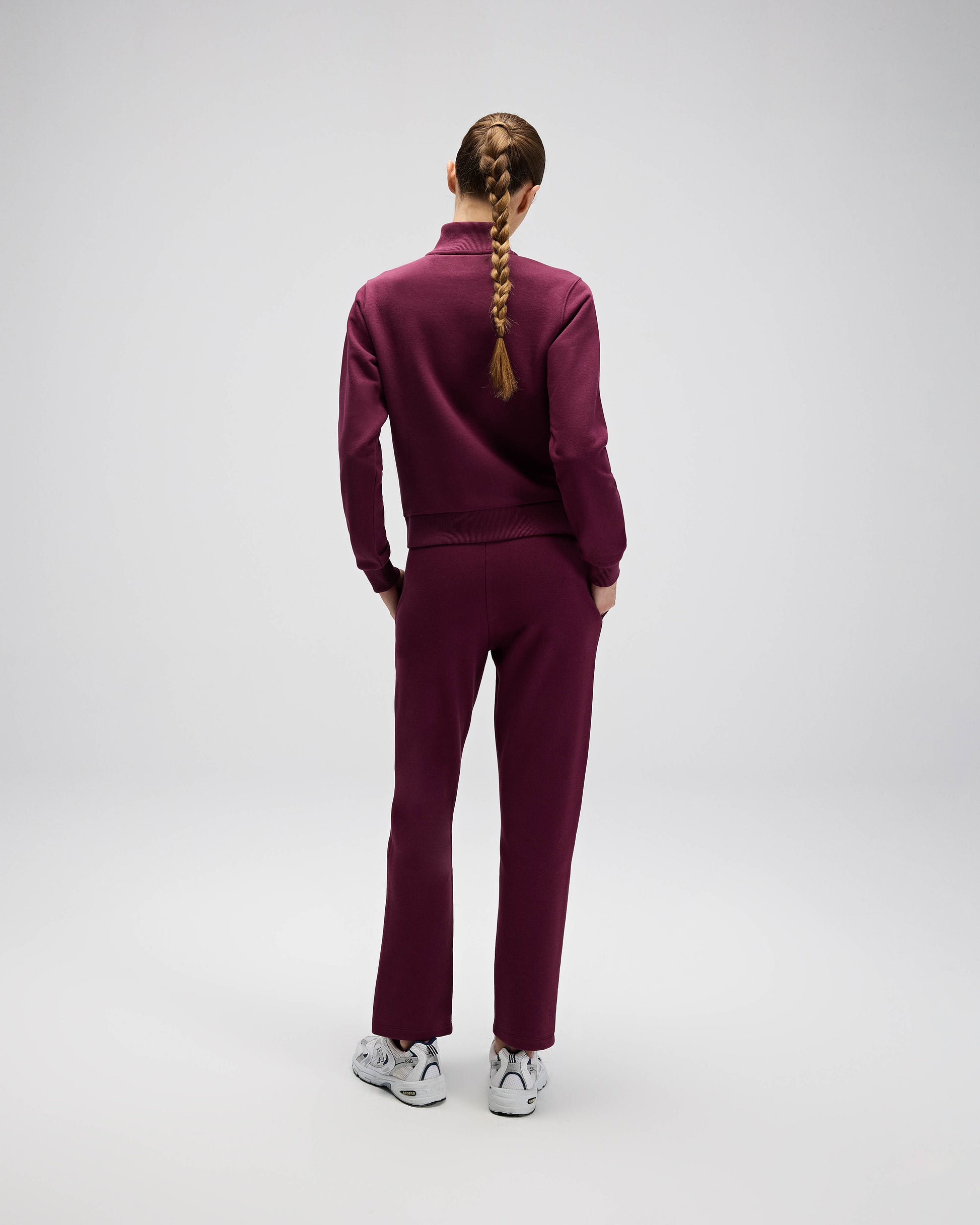 Ellesse Kadın Yarım Fermuarlı Sweat EF557-BRD