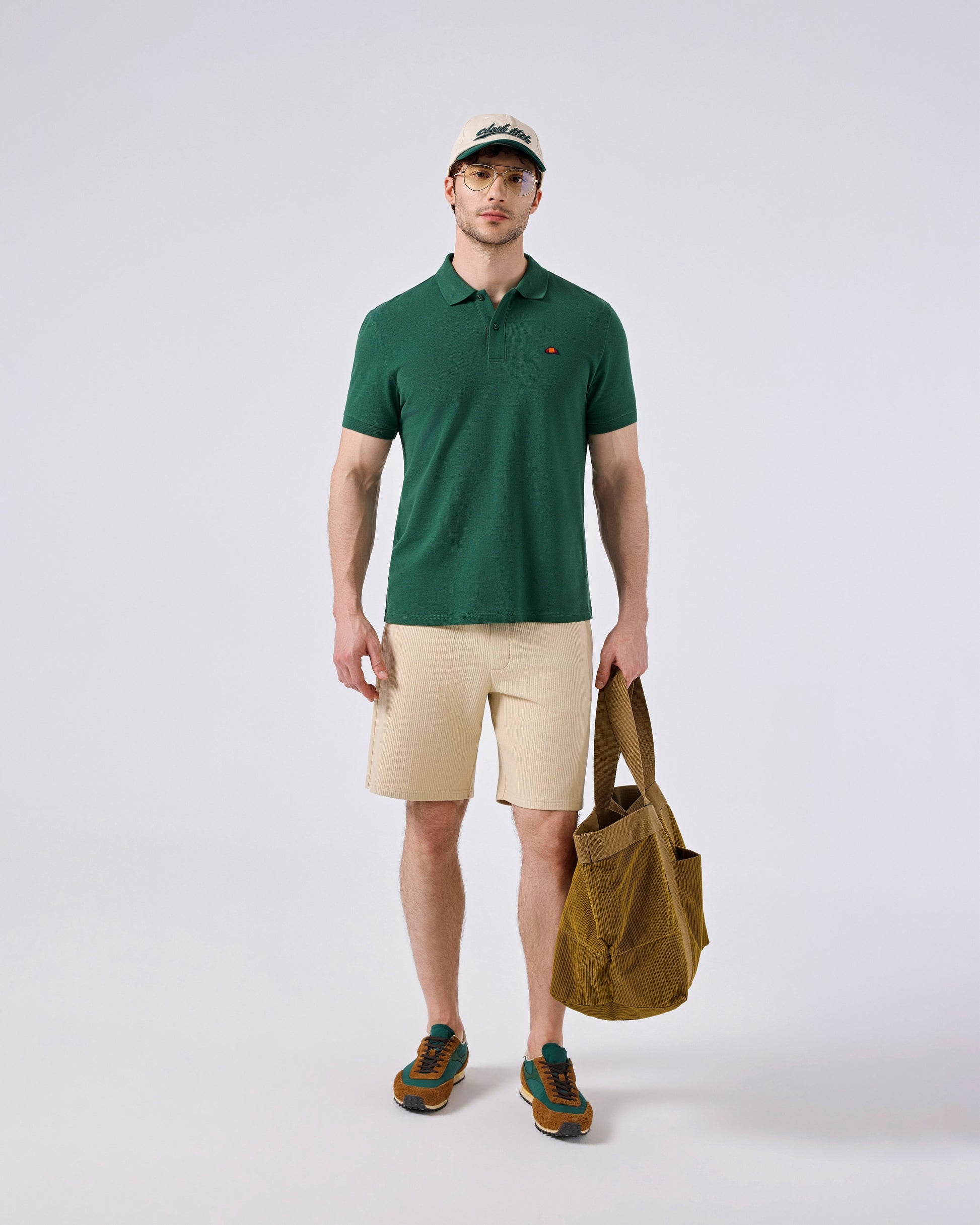 Ellesse Polo Yaka Erkek Tişört 6SM5044-GRN