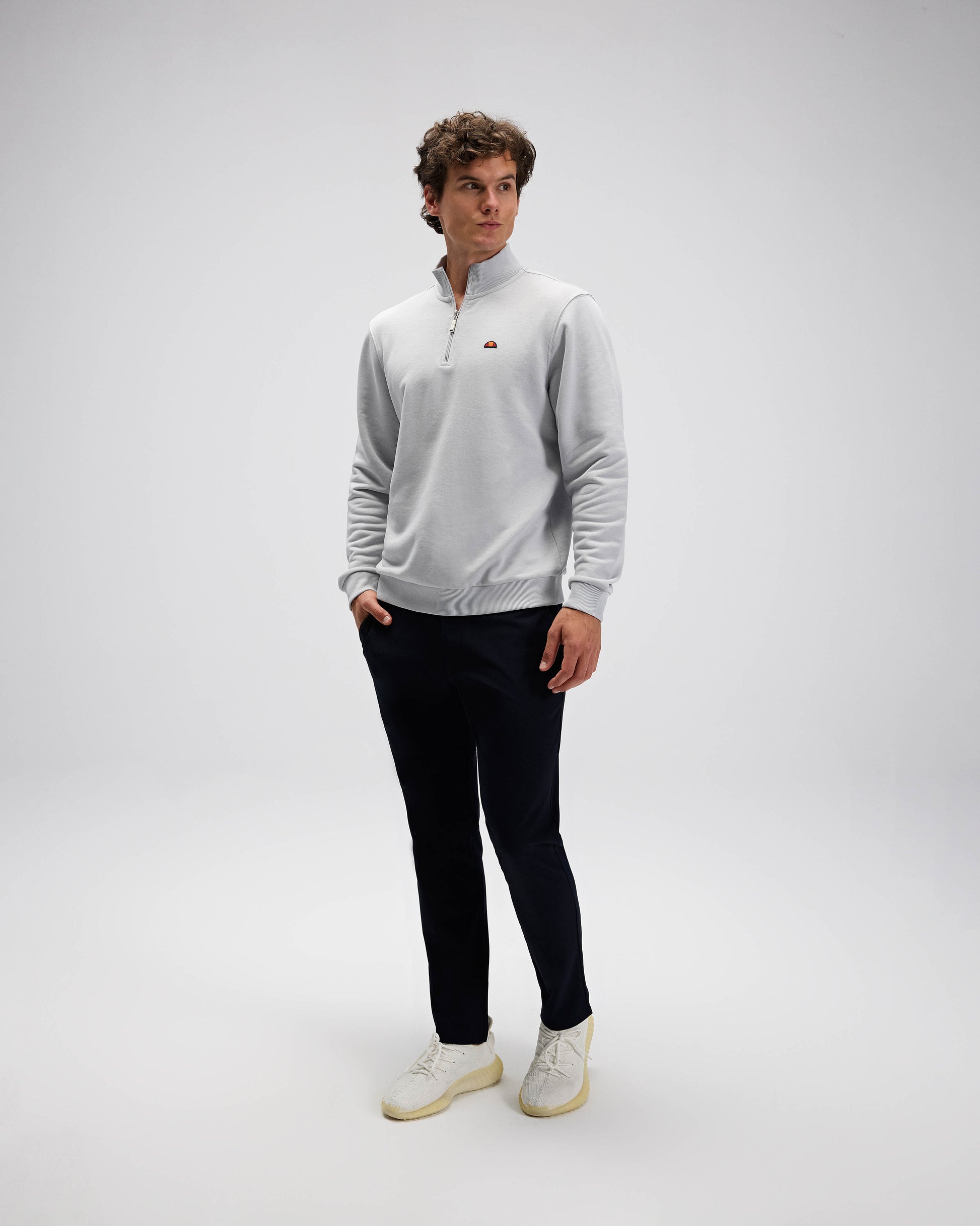 Ellesse Erkek Yarım Fermuarlı Sweat EM580-GI