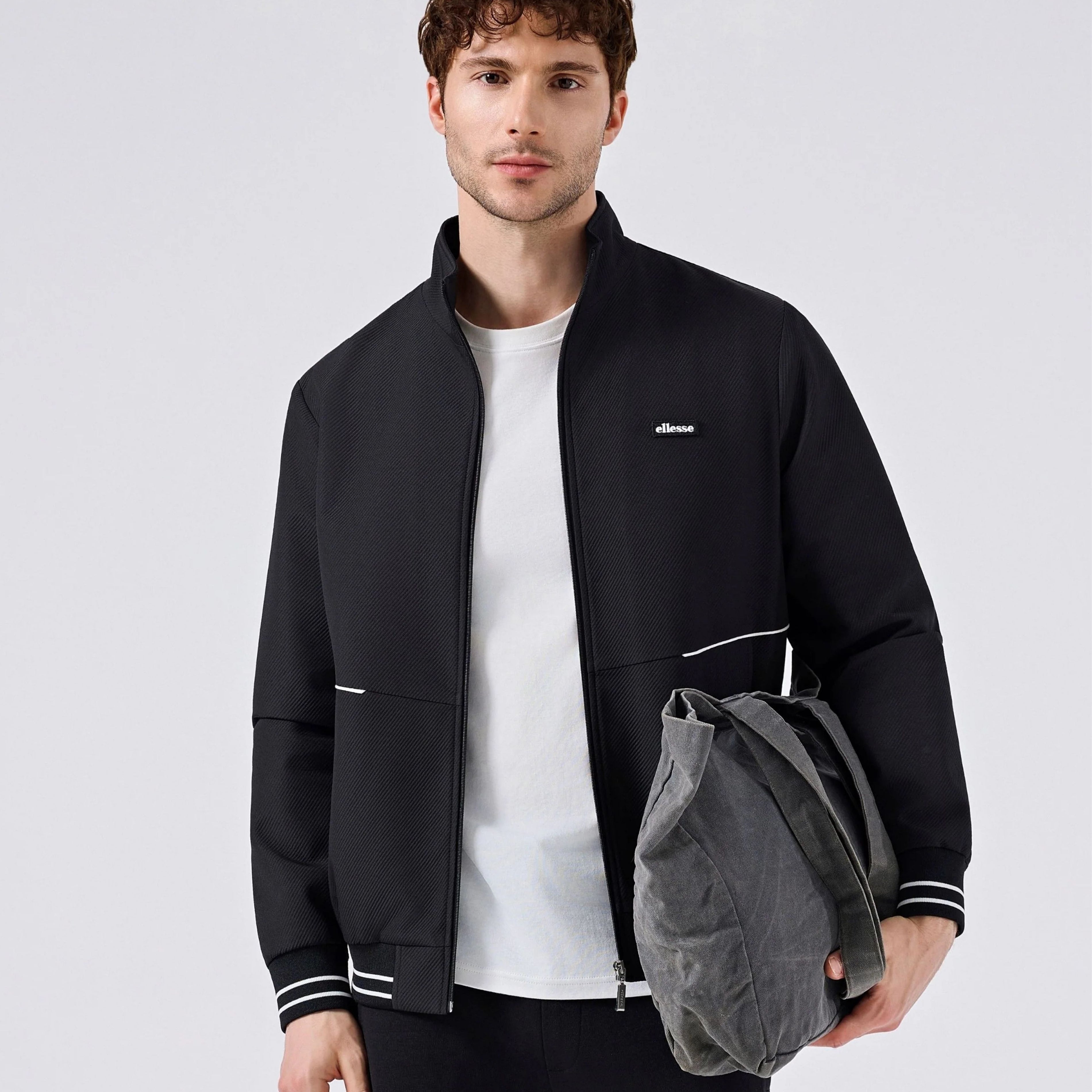 Ellesse Fermuarlı Erkek Ceket 6SM0002-BK