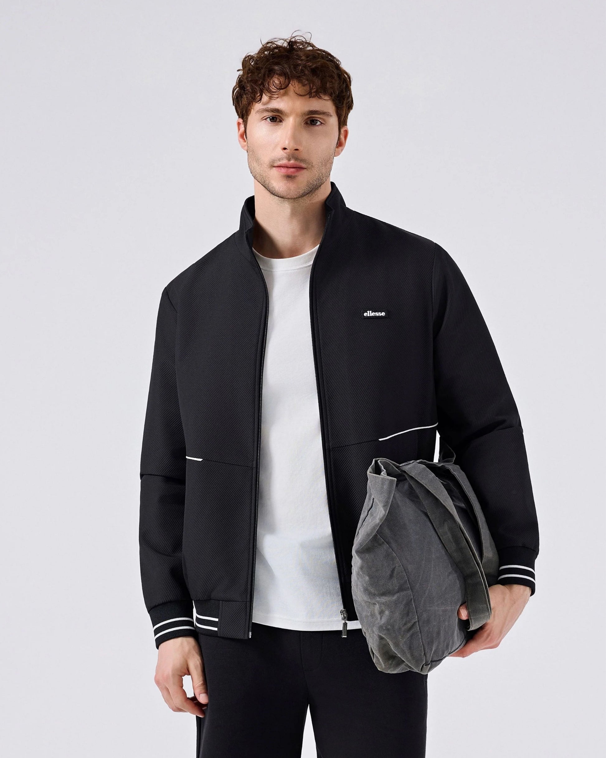 Ellesse Fermuarlı Erkek Ceket 6SM0002-BK