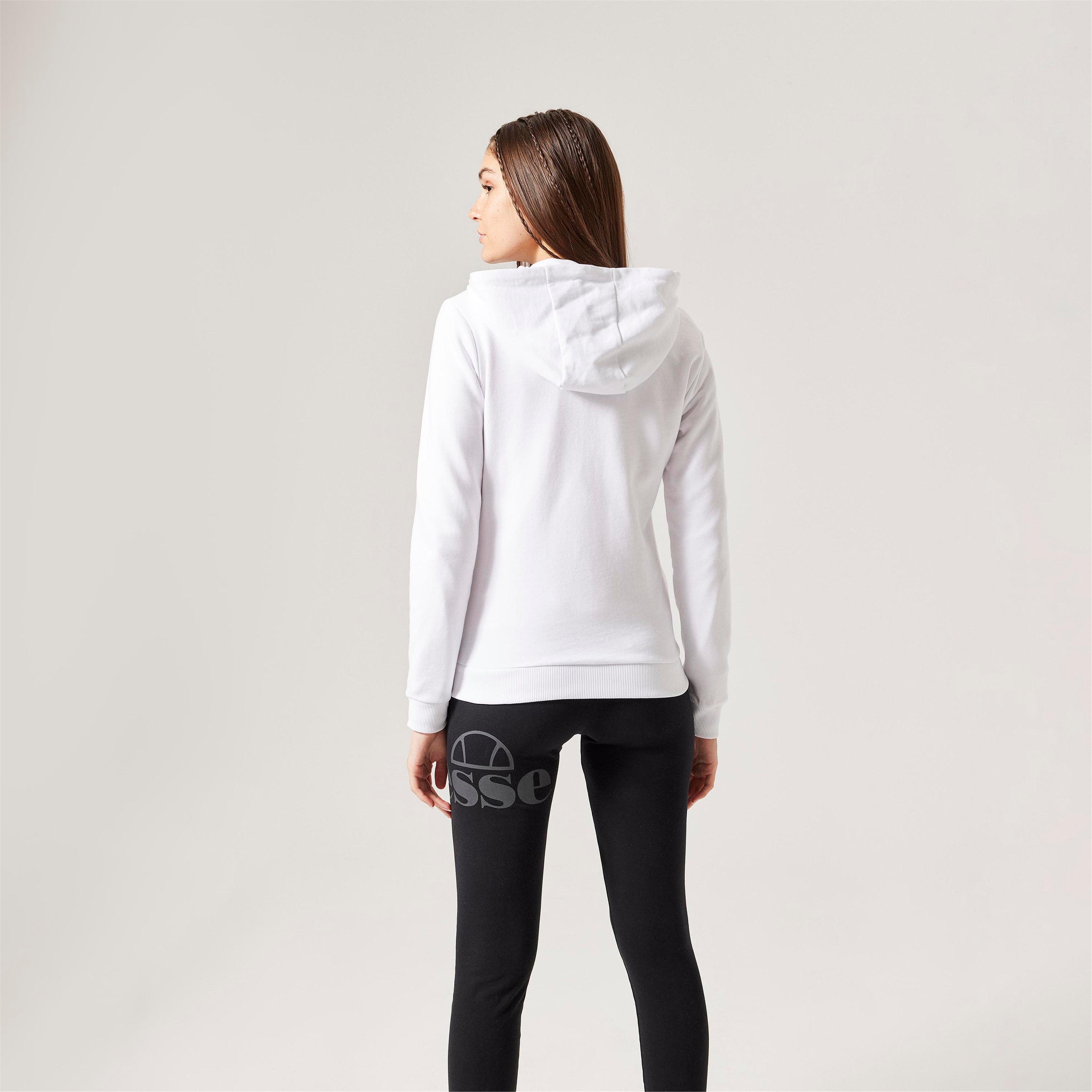 ellesse Kadın Beyaz Fermuarlı Sweatshirt F025-WT