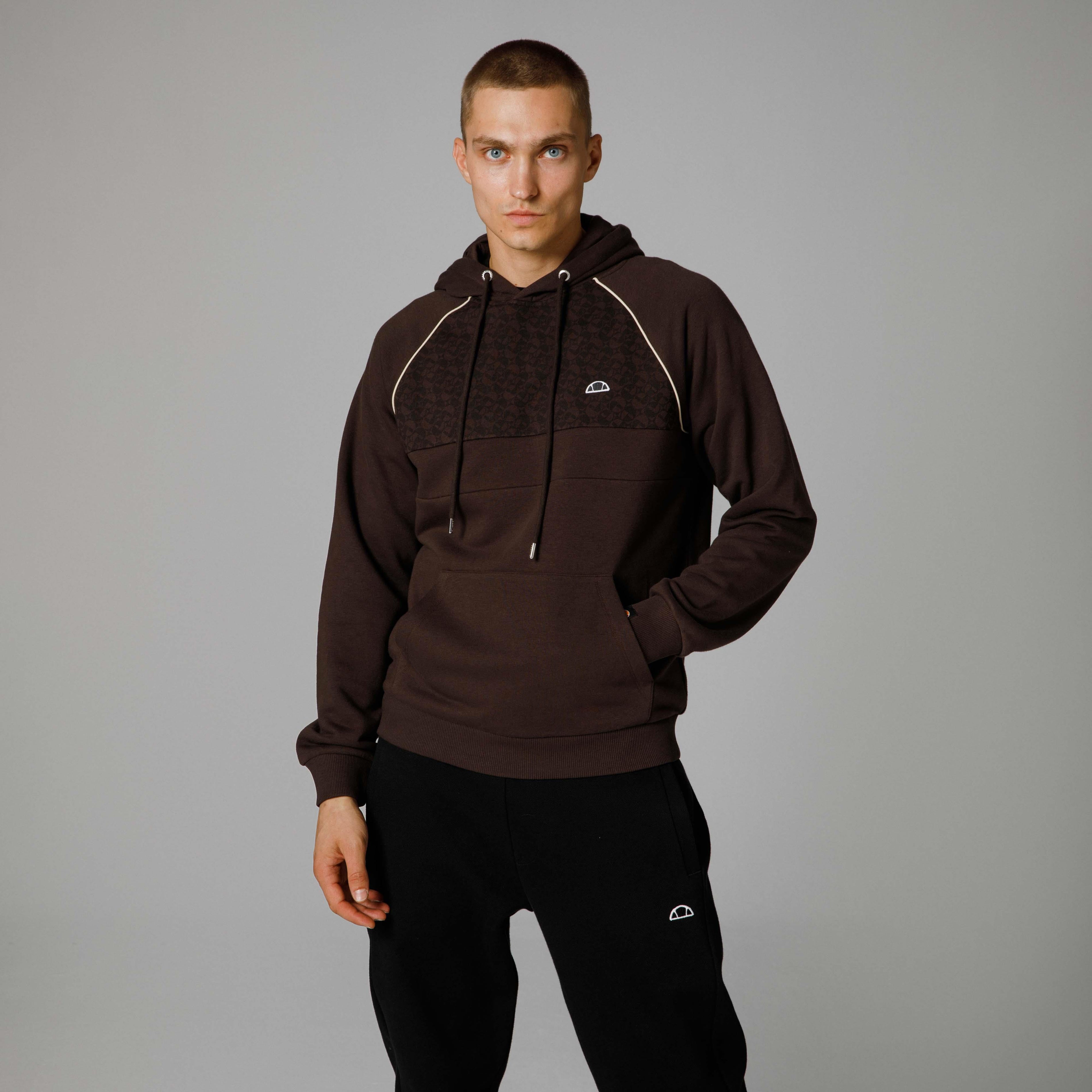 Ellesse Kapüşonlu Erkek Sweat EM225-BR