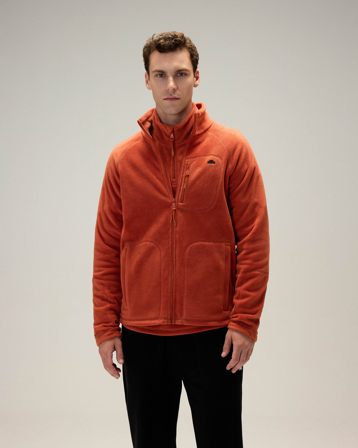 Ellesse Fermuarlı Erkek Polar Ceket 6WM1024-BR