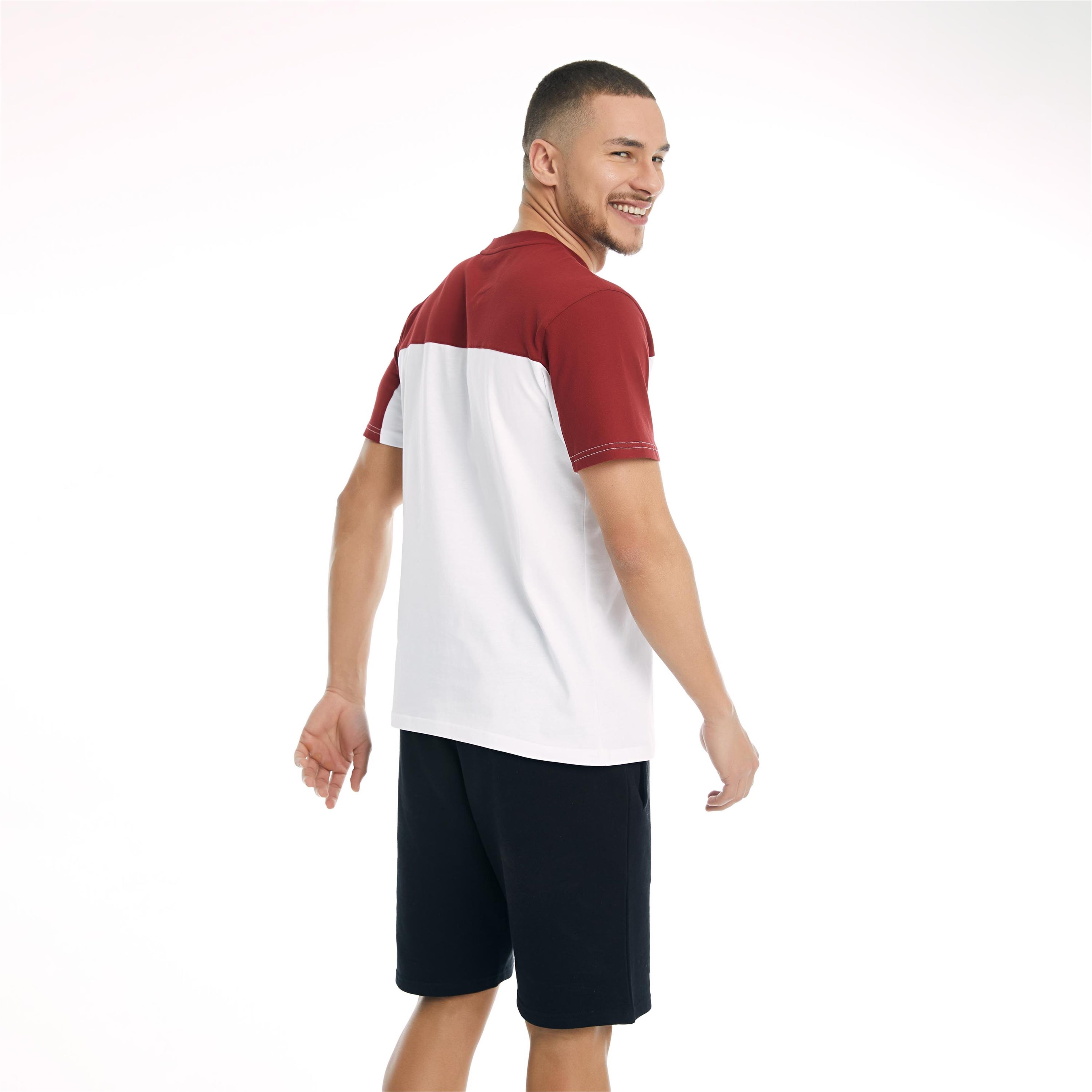 Ellesse Erkek Bordo Tişört CM010-BO