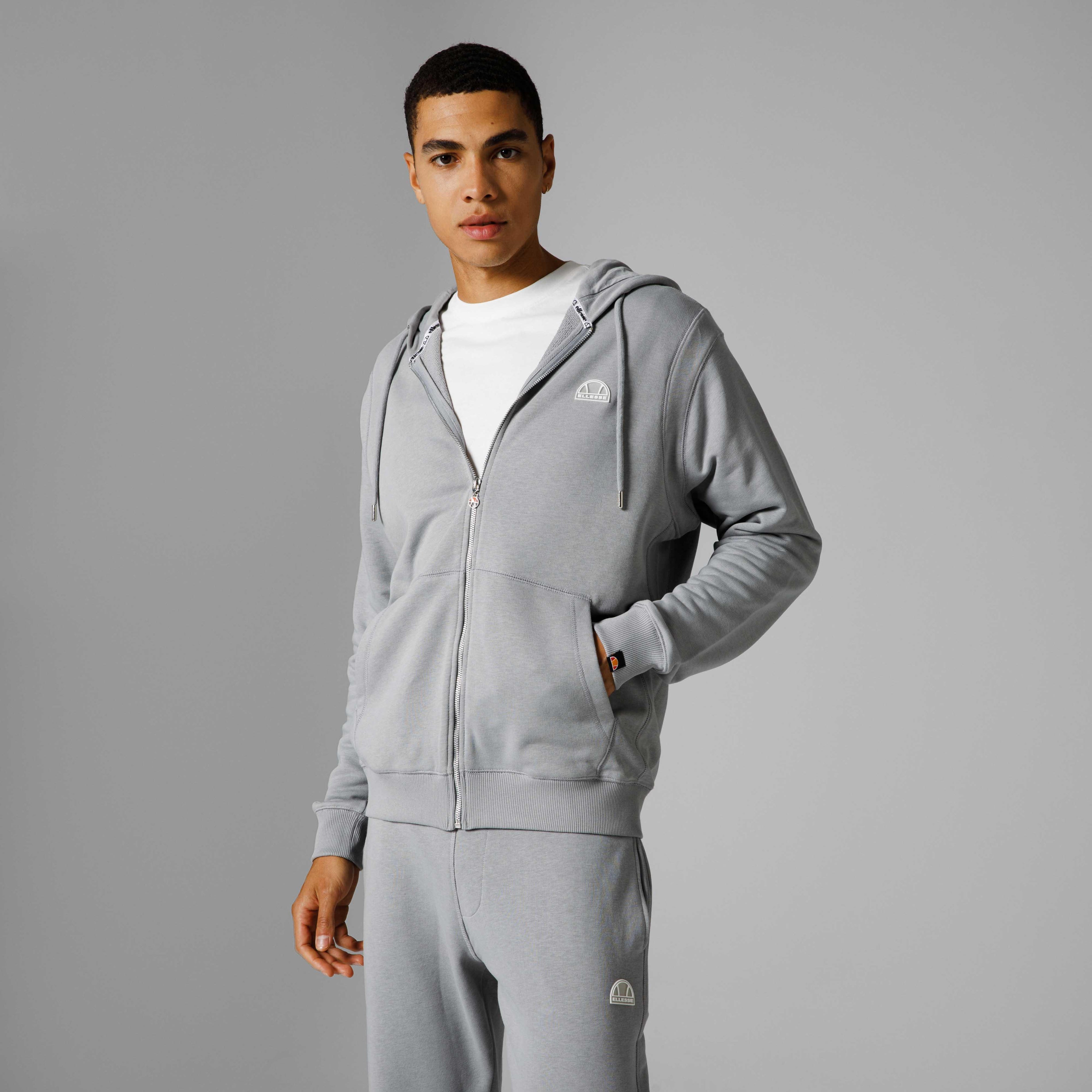 Ellesse Fermuarlı Kapüşonlu Erkek Sweat EM281-GI