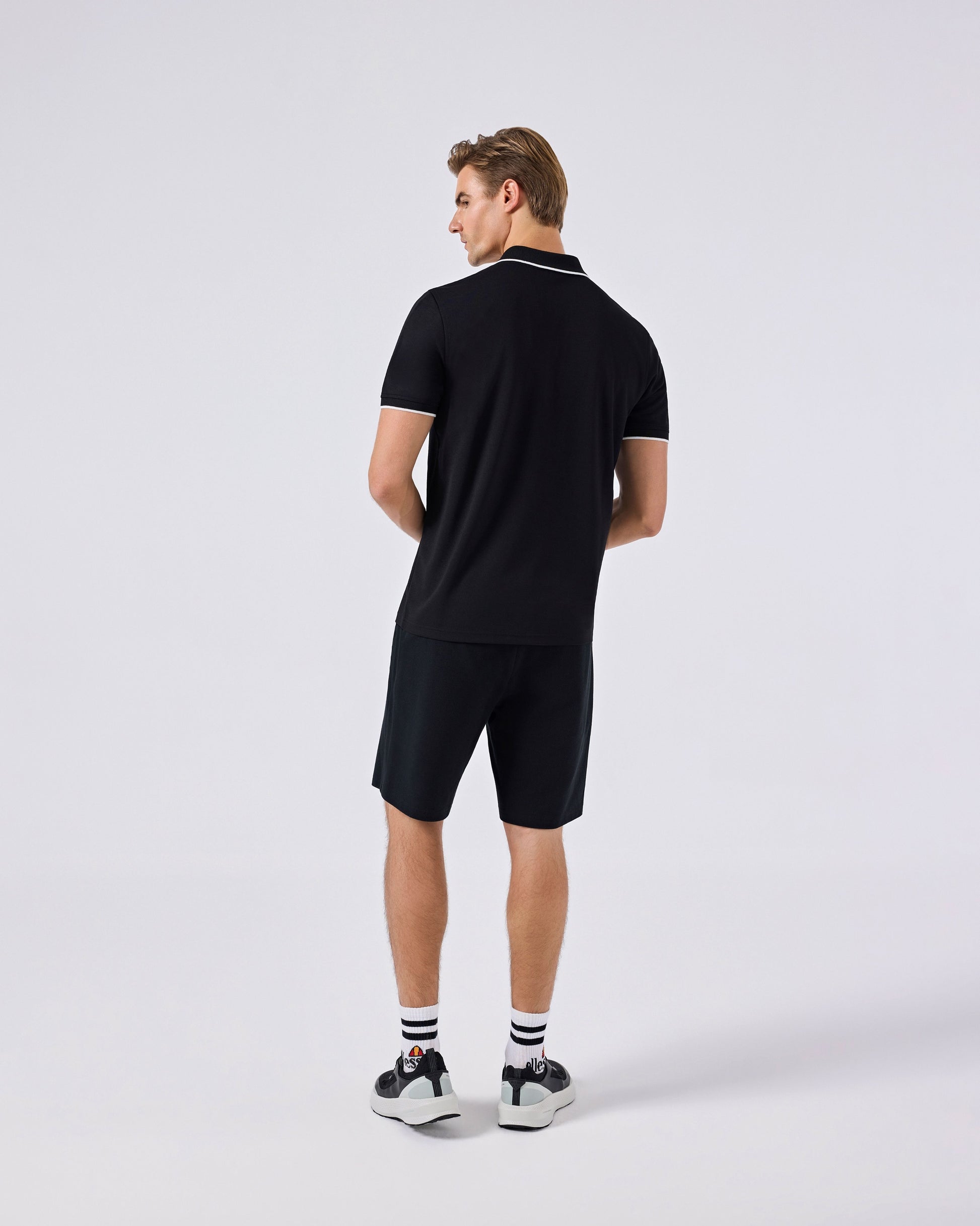 Ellesse Polo Yaka Erkek Tişört 6SM5006-BK