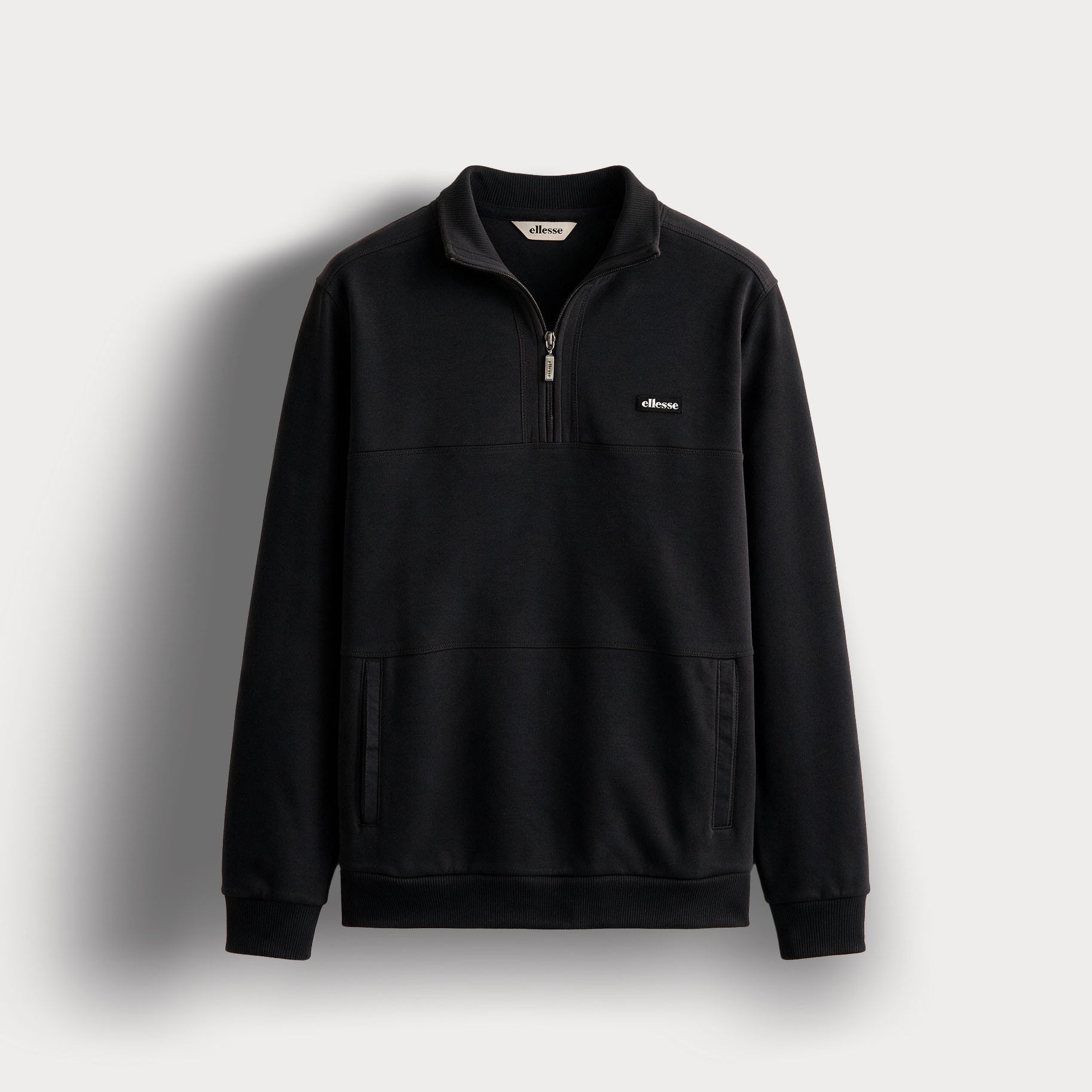 Ellesse Yarım Fermuarlı Erkek Sweat 6WM1025-BK