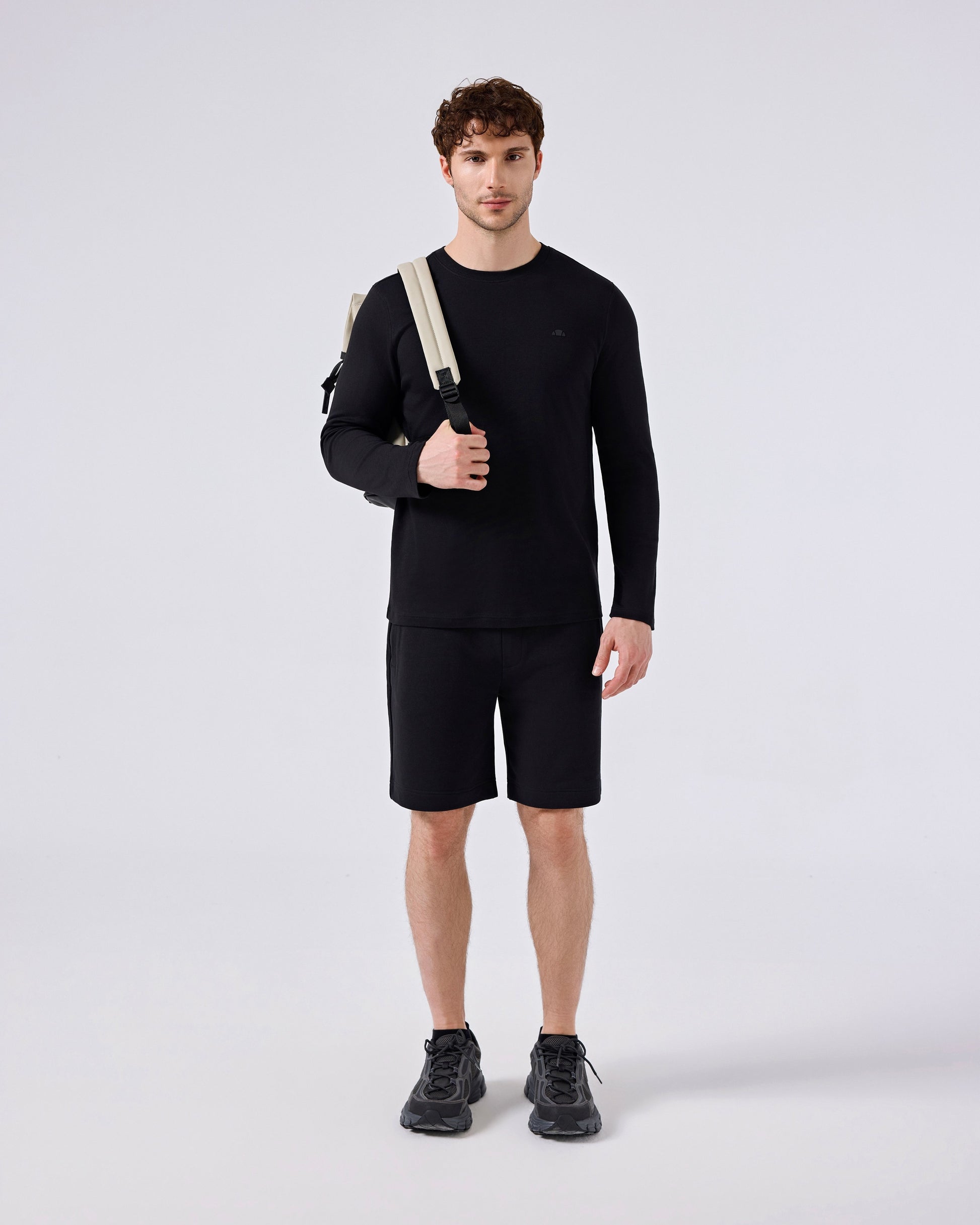 Ellesse Uzun Kollu Erkek Tişört 6SM5066-BK