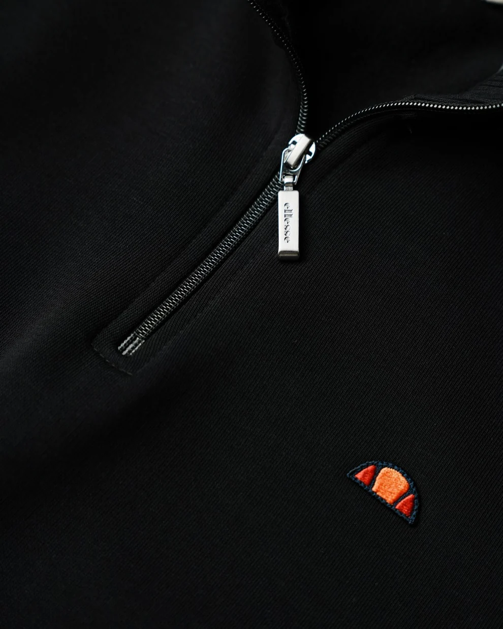 Ellesse Yarım Fermuarlı Erkek Sweatshirt 5WM3580-BK