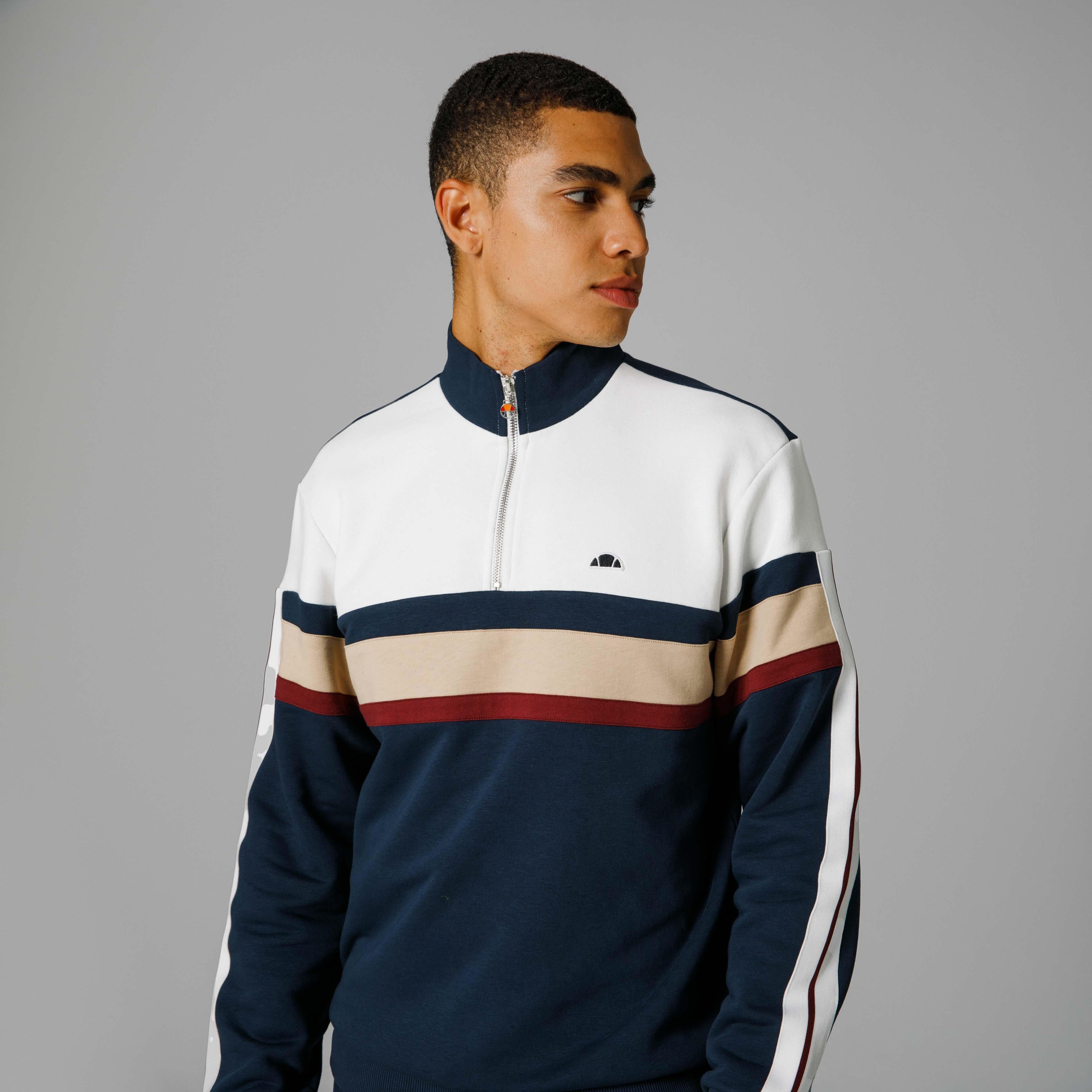 Ellesse Yarım Fermuarlı Erkek Sweat EM215-NV