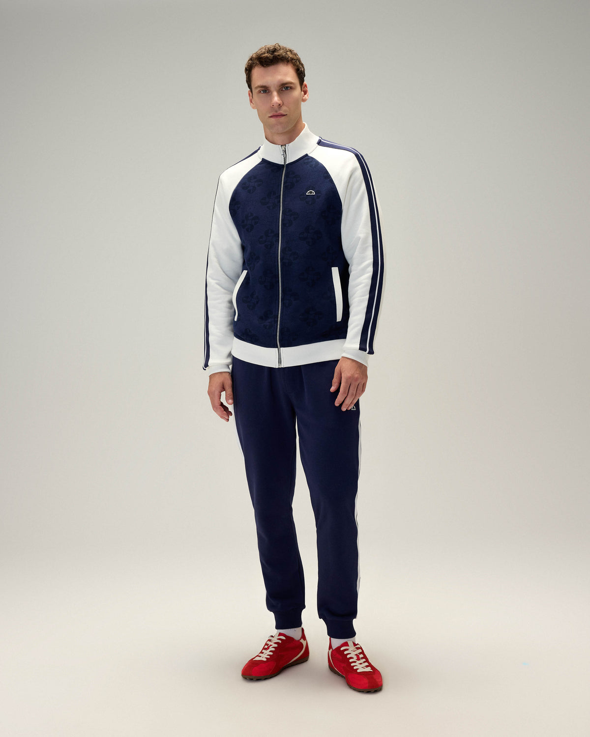 Ellesse Fermuarlı Erkek Sweatshirt 5wm1357-Nv