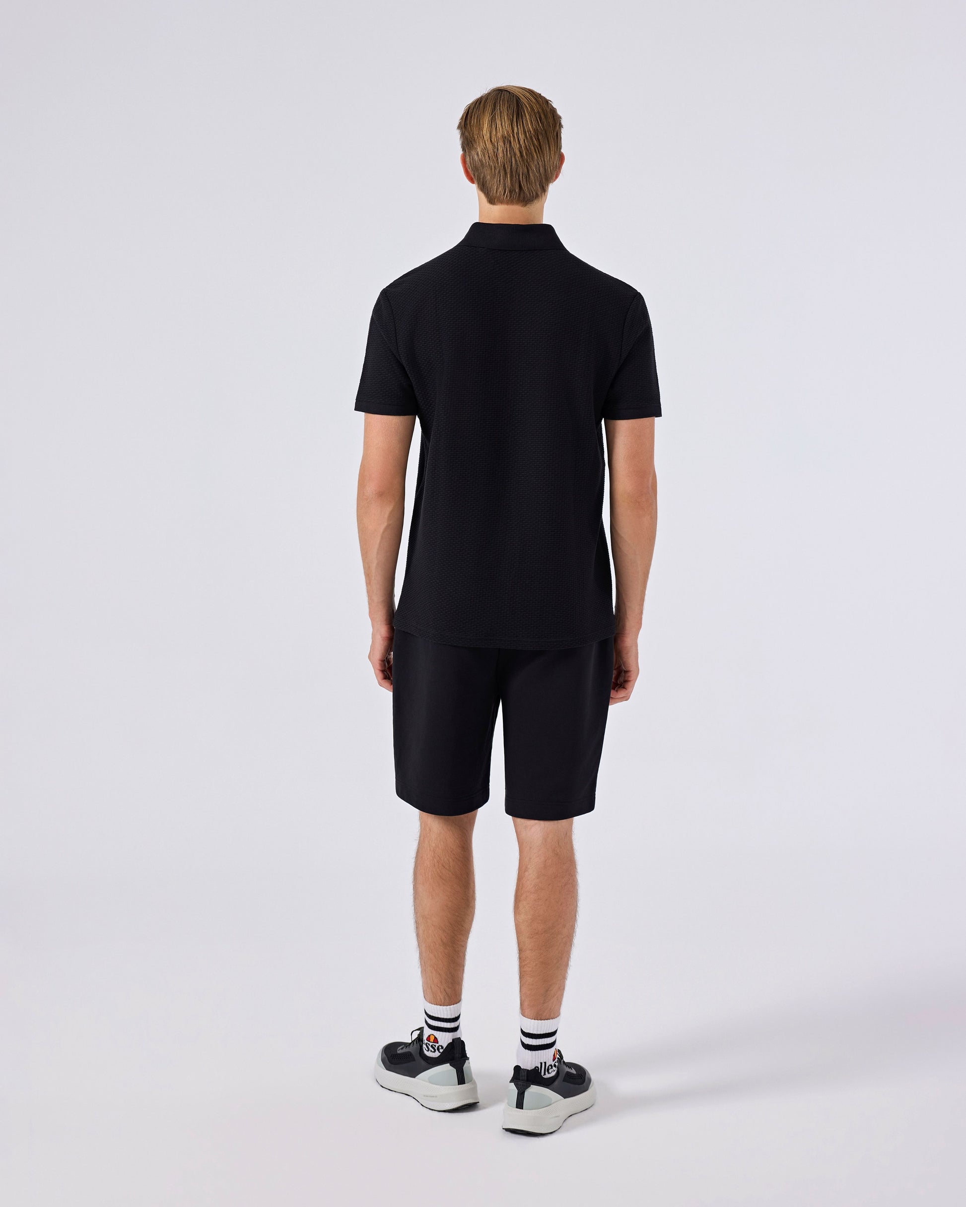 Ellesse Polo Yaka Erkek Tişört 6SM5010-BK