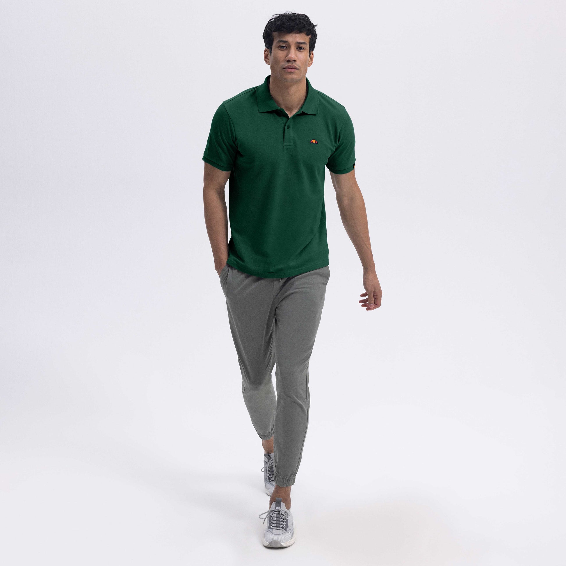 Ellesse Polo Yaka Erkek Tişört EM460-1-GRN