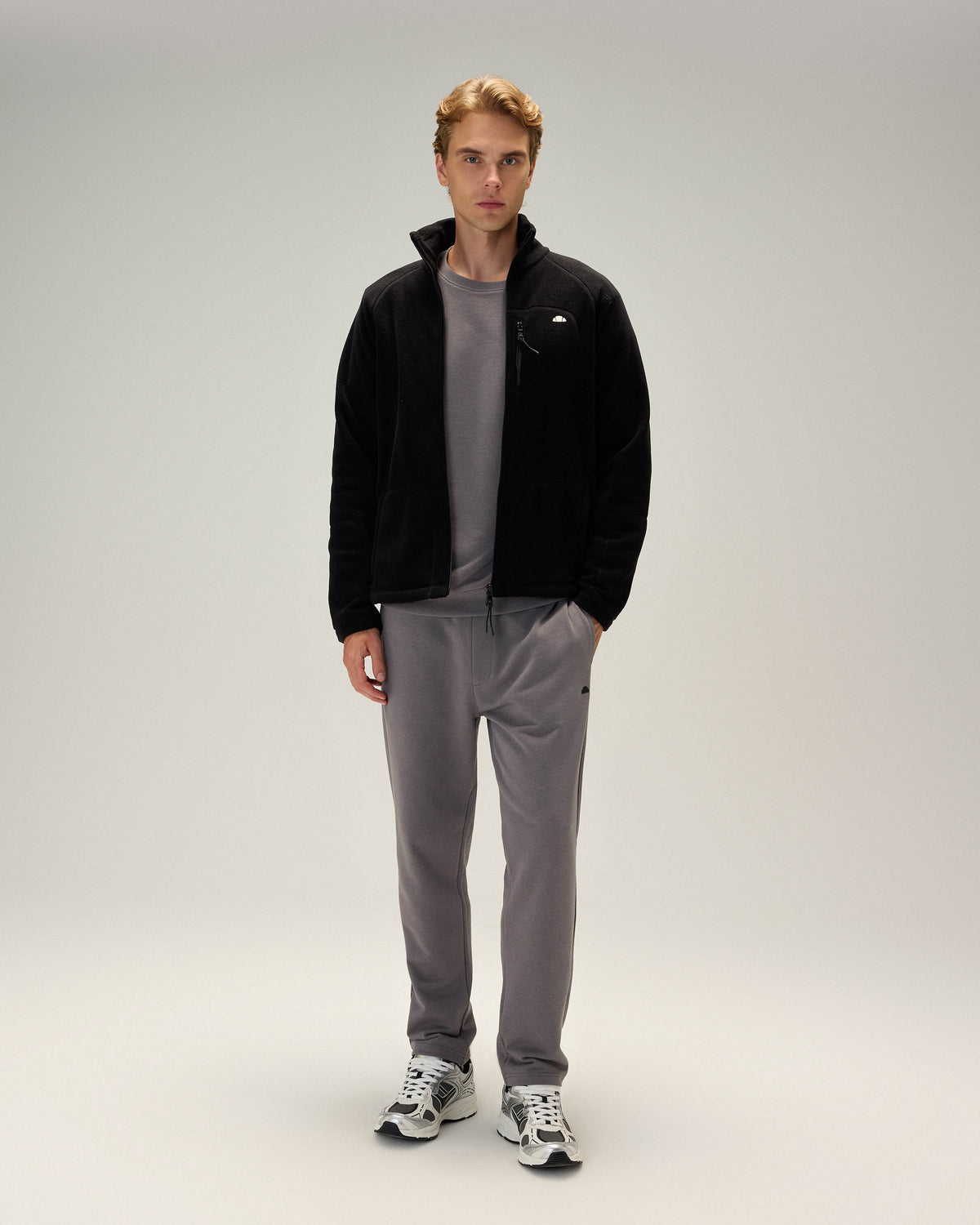 Ellesse Fermuarlı Erkek Sweatshirt 6wm1024-Bk