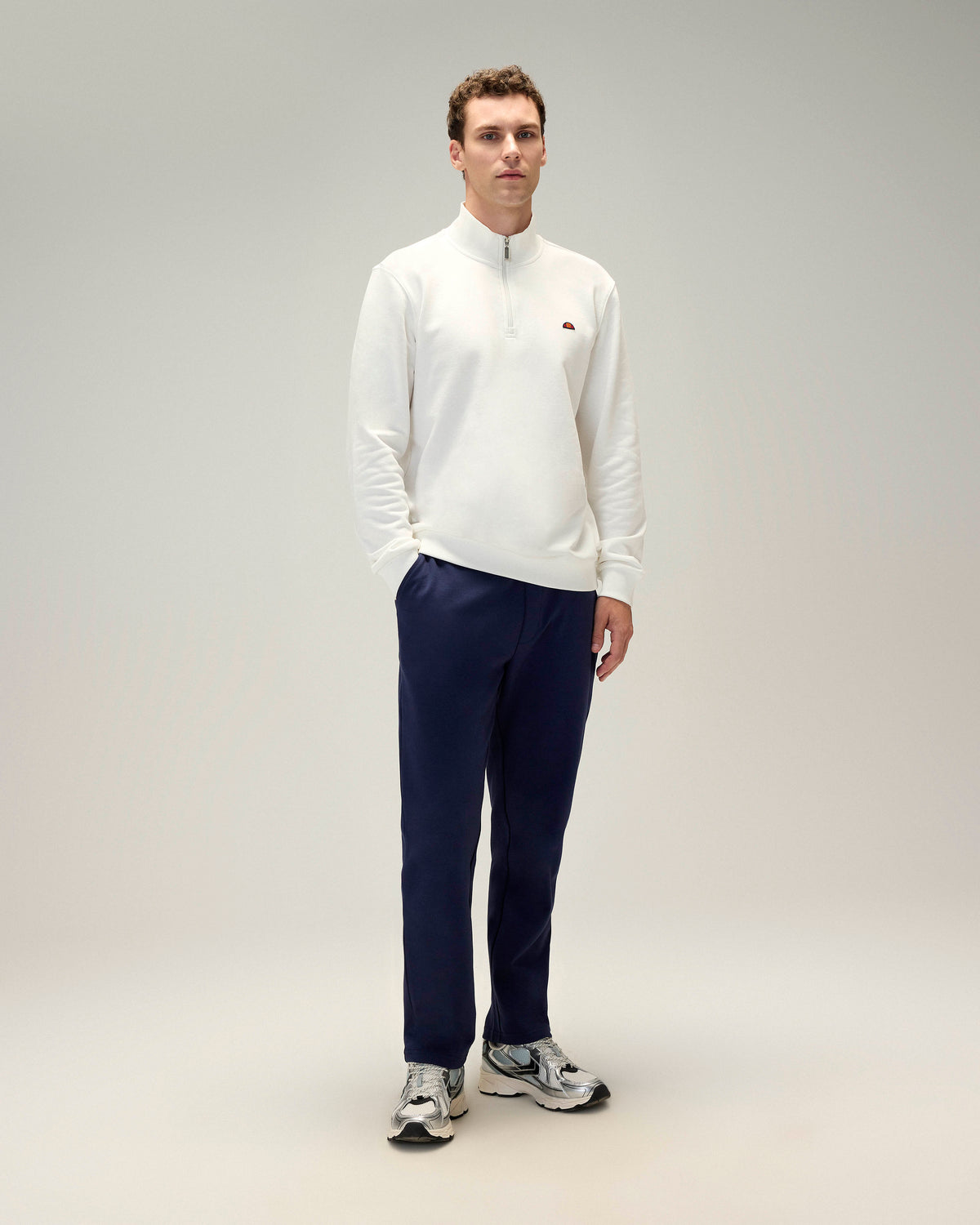 Ellesse Yarım Fermuarlı Erkek Sweatshirt 5WM3580-OF
