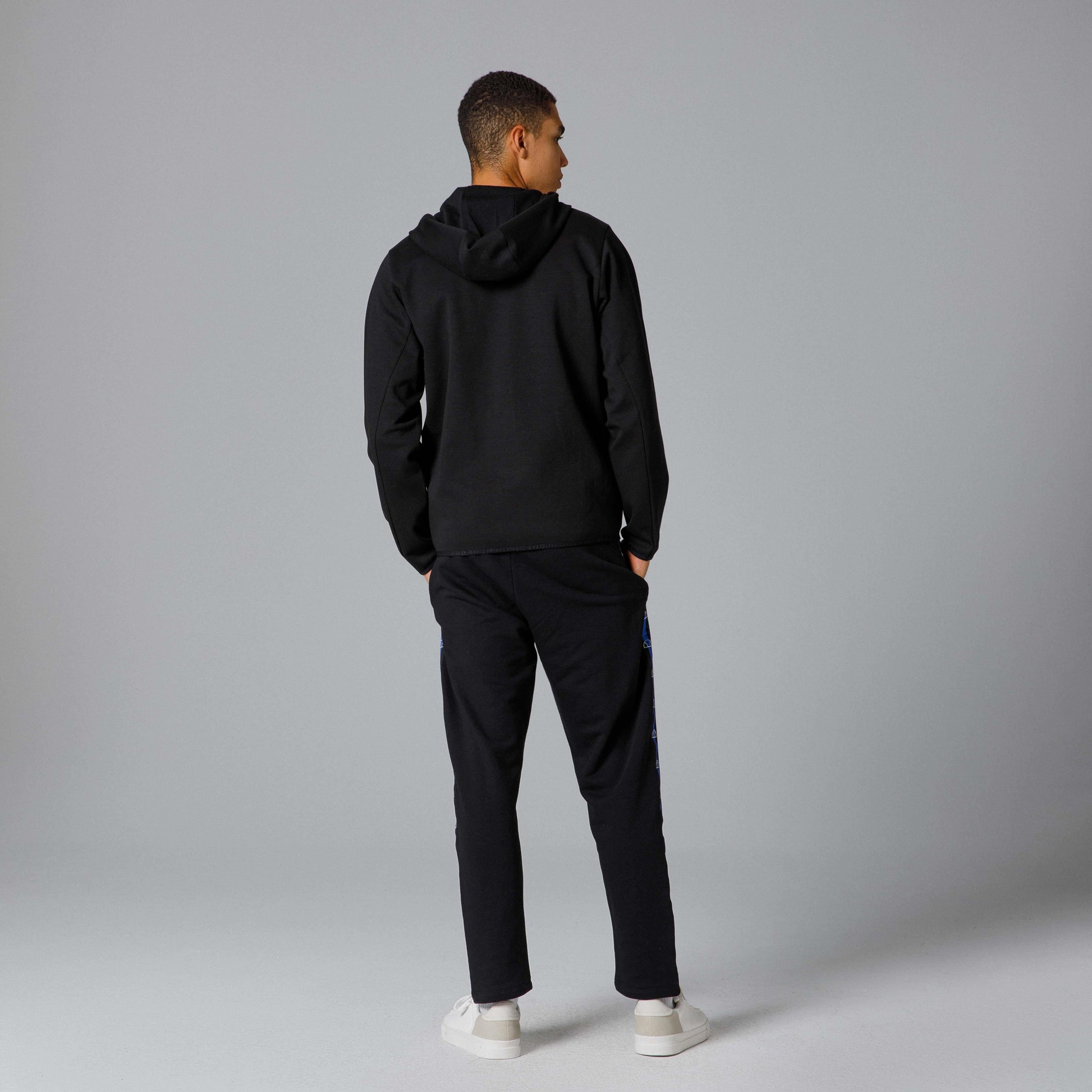 Ellesse Fermuarlı Kapüşonlu Erkek Sweat EM213-BK