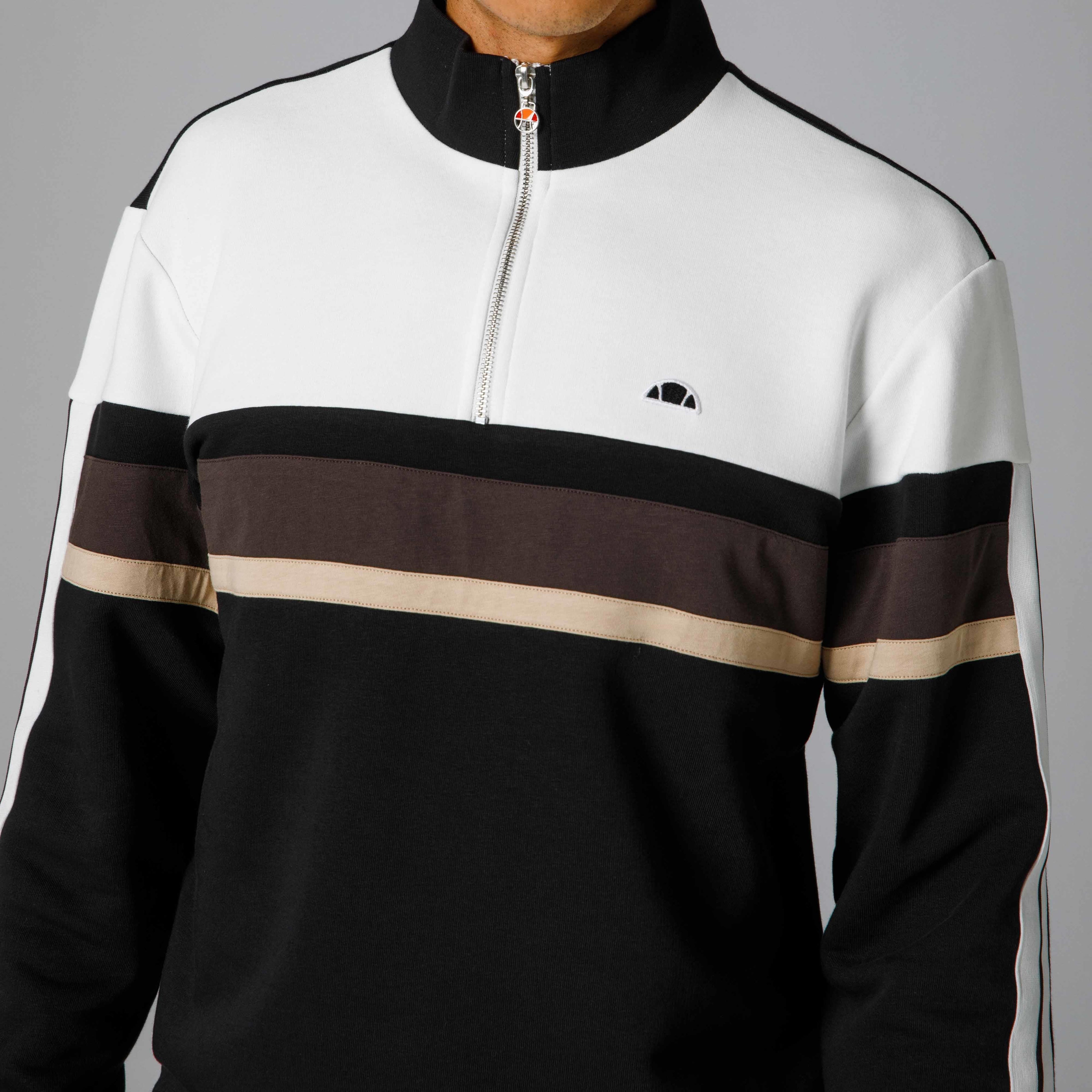 Ellesse Yarım Fermuarlı Erkek Sweat EM215-BK