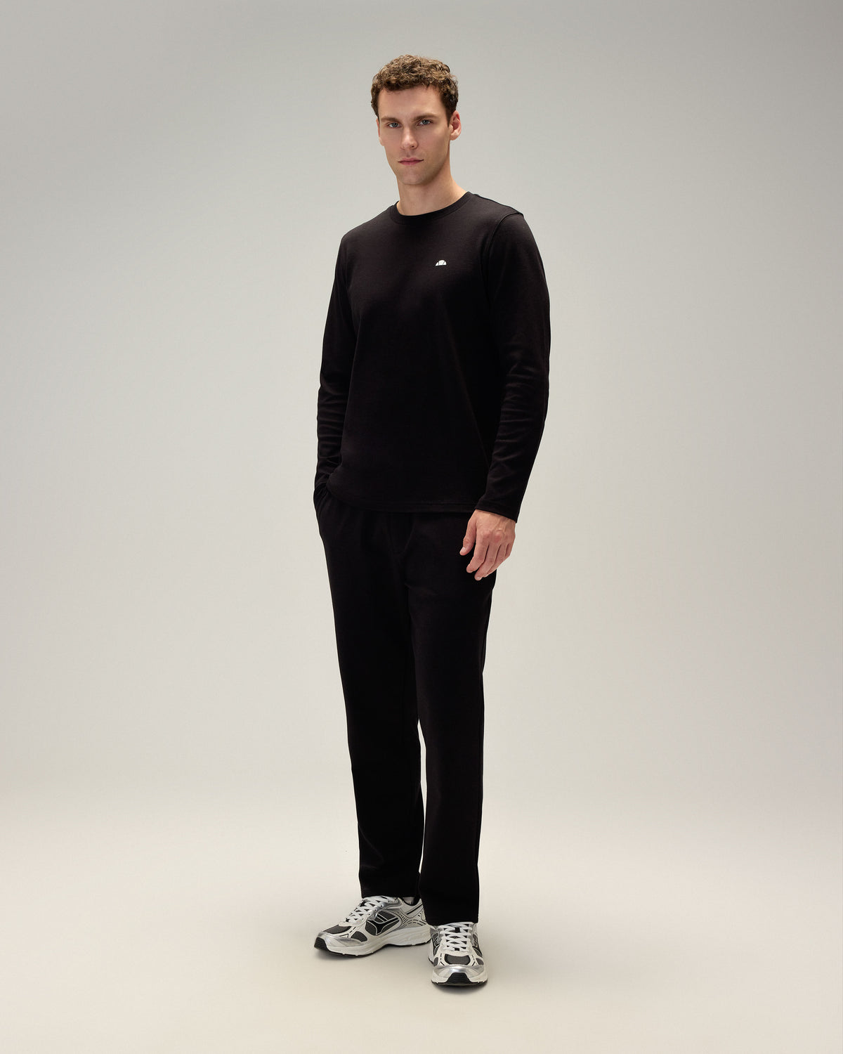 Ellesse Erkek Uzun Kollu Tişört 6WM5066-BK