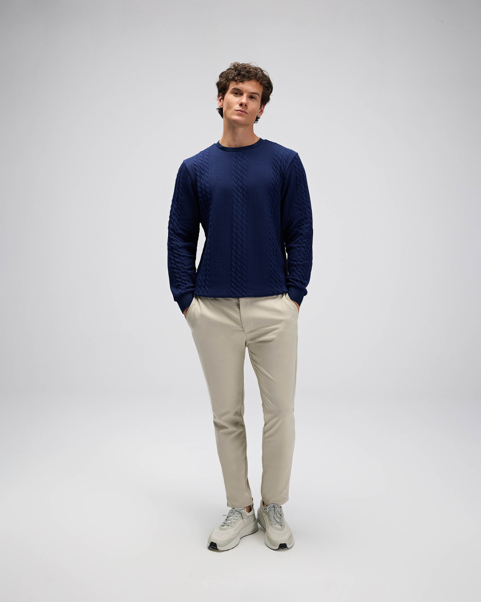 Ellesse Erkek Sweatshirt EM623-NV