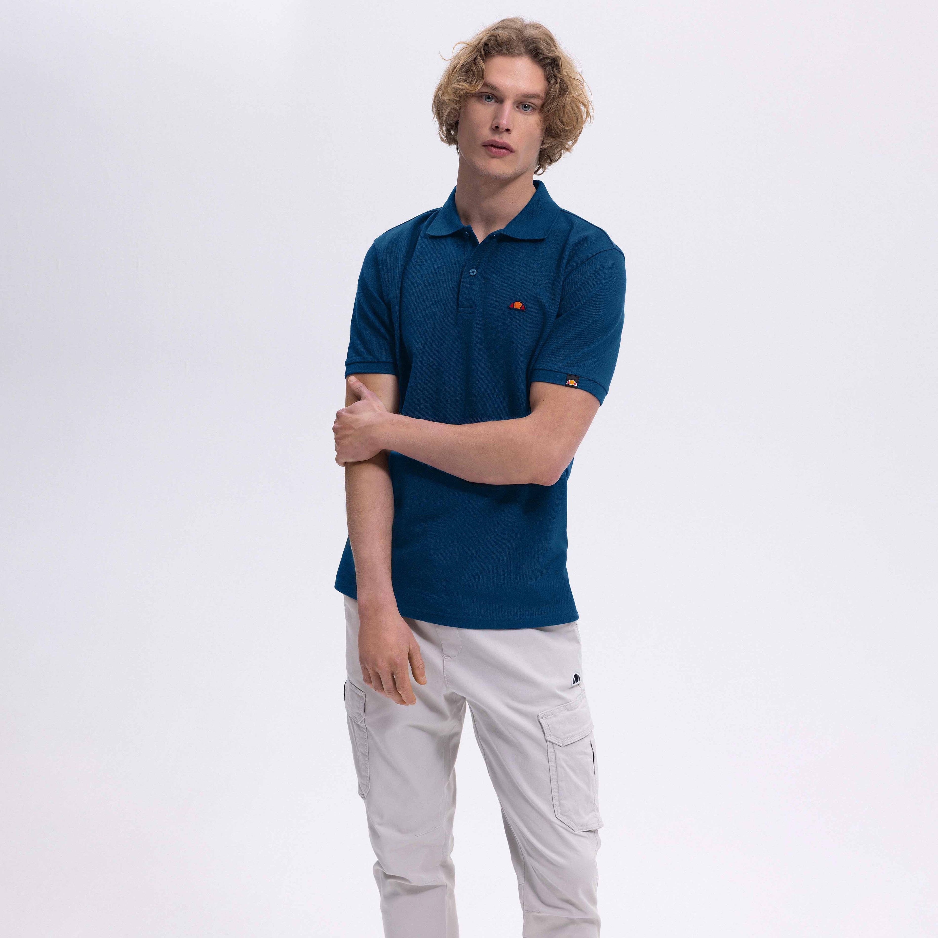 Ellesse Polo Yaka Erkek Tişört EM460-1-DNV