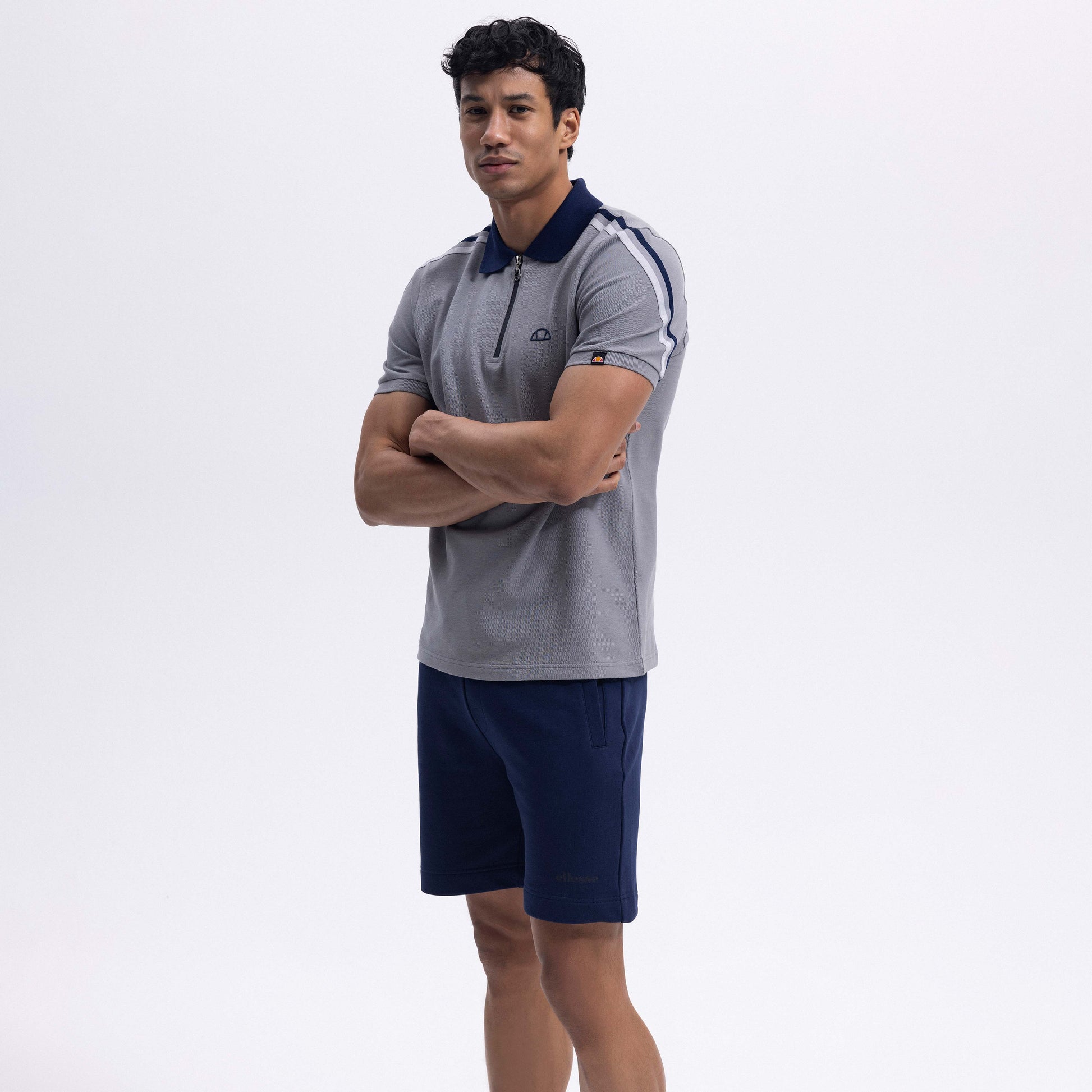 Ellesse Erkek Polo Yaka Tişört EM169-1-GR