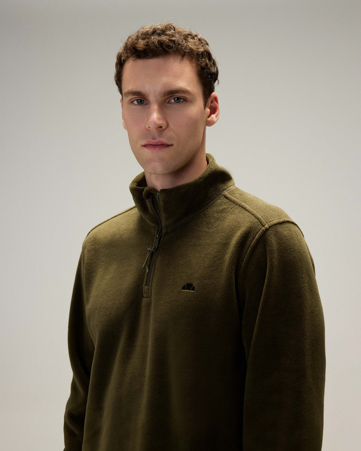 Ellesse Yarım Fermuarlı Erkek Sweatshirt 6wm1023-Kh