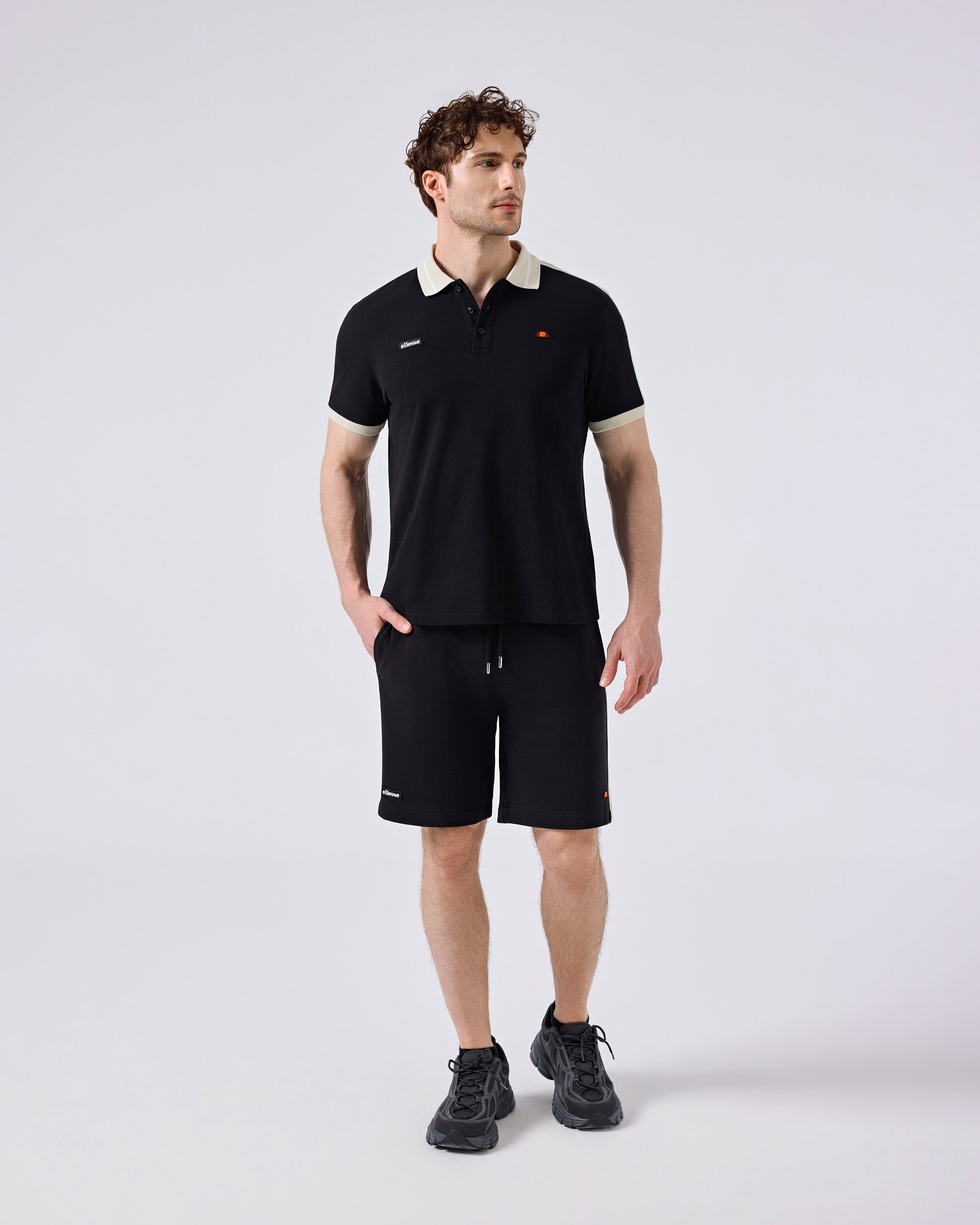 Ellesse Polo Yaka Erkek Tişört 6SM5016-BK