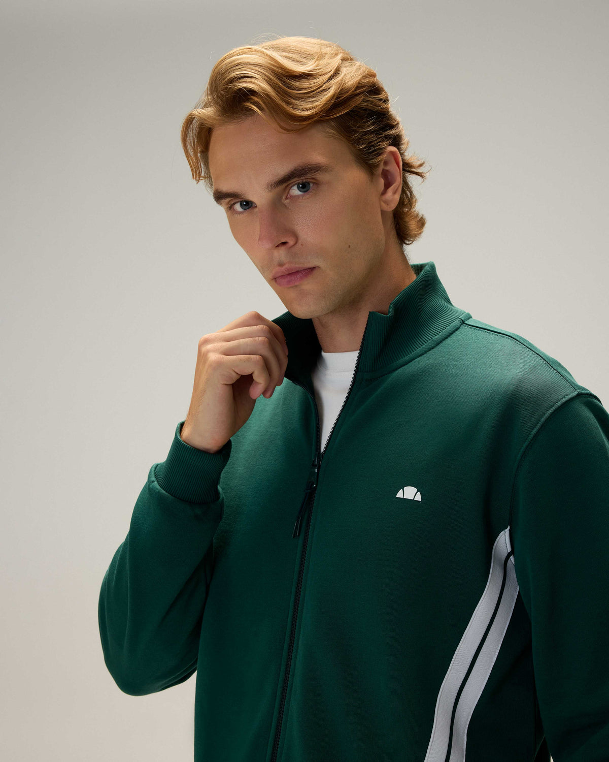 Ellesse Fermuarlı Erkek Sweatshirt 6wm1022-Grn