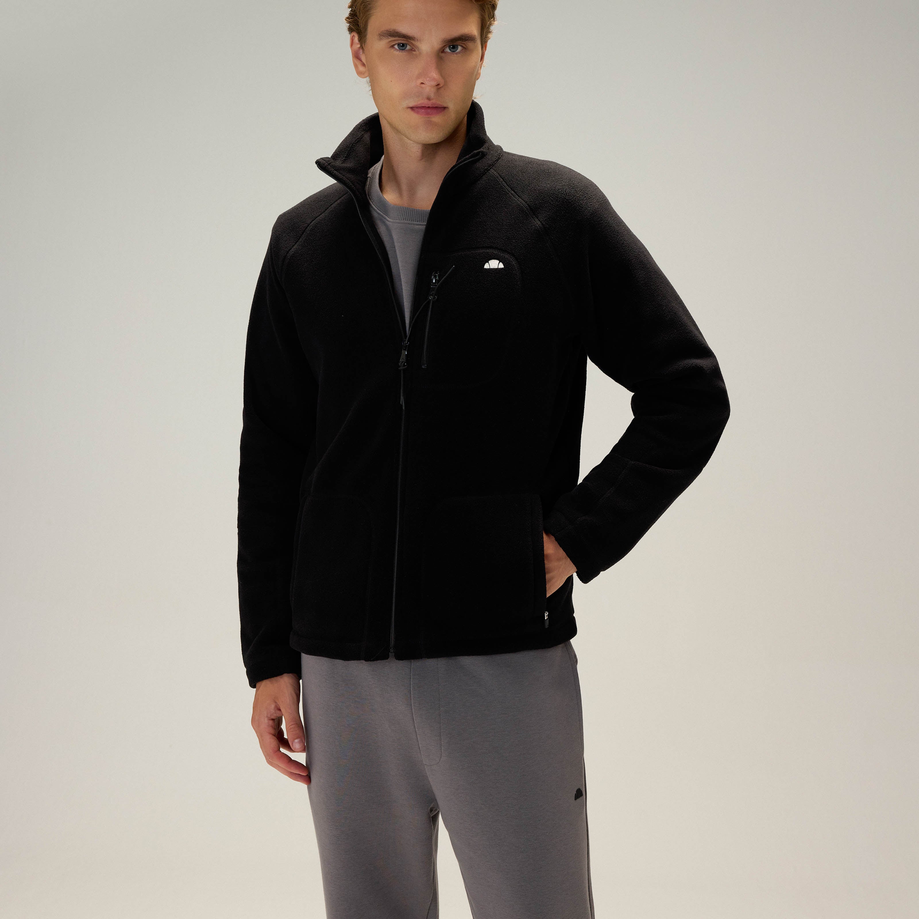 Ellesse Fermuarlı Erkek Sweatshirt 6wm1024-Bk