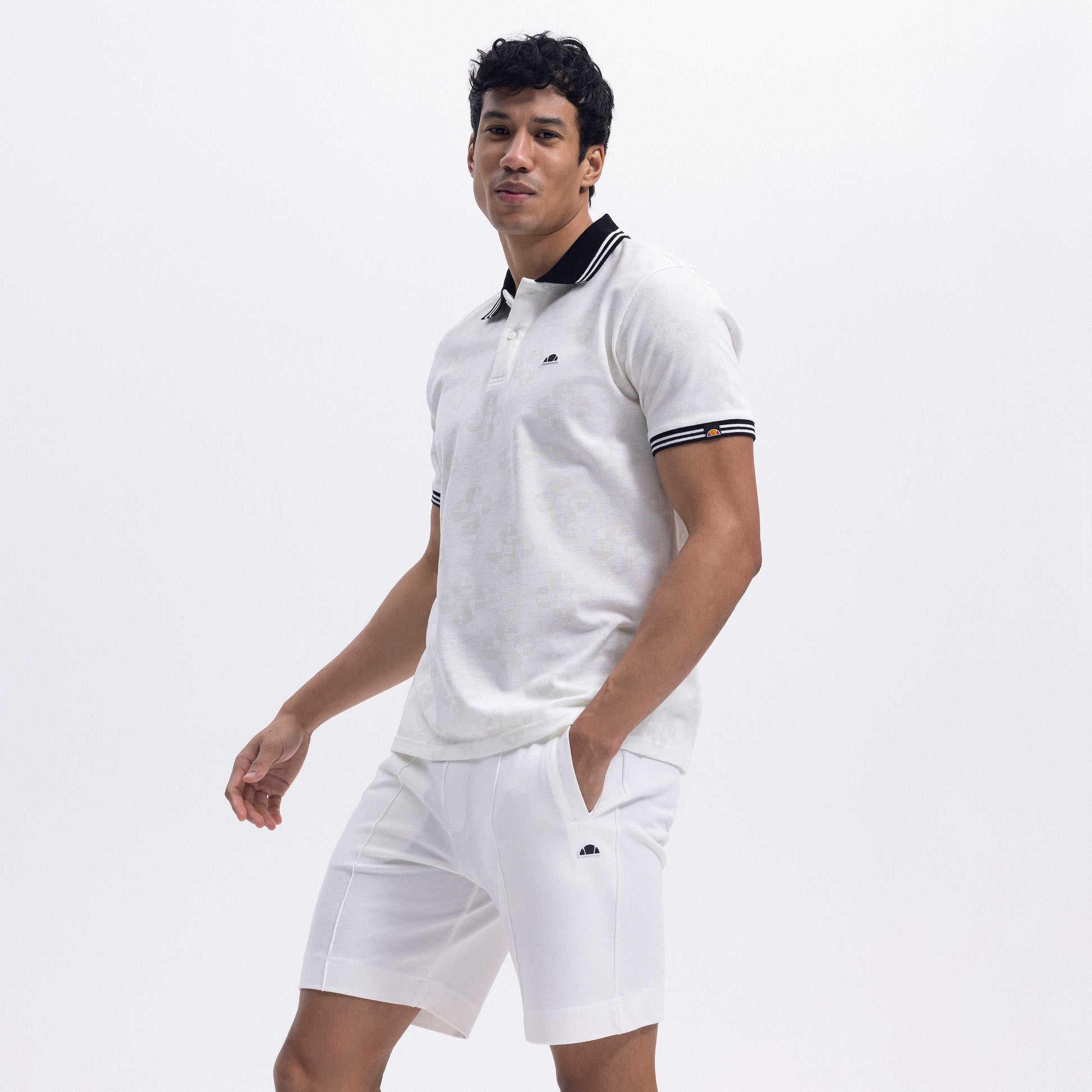 Ellesse Erkek Polo Yaka Tişört EM381-WT