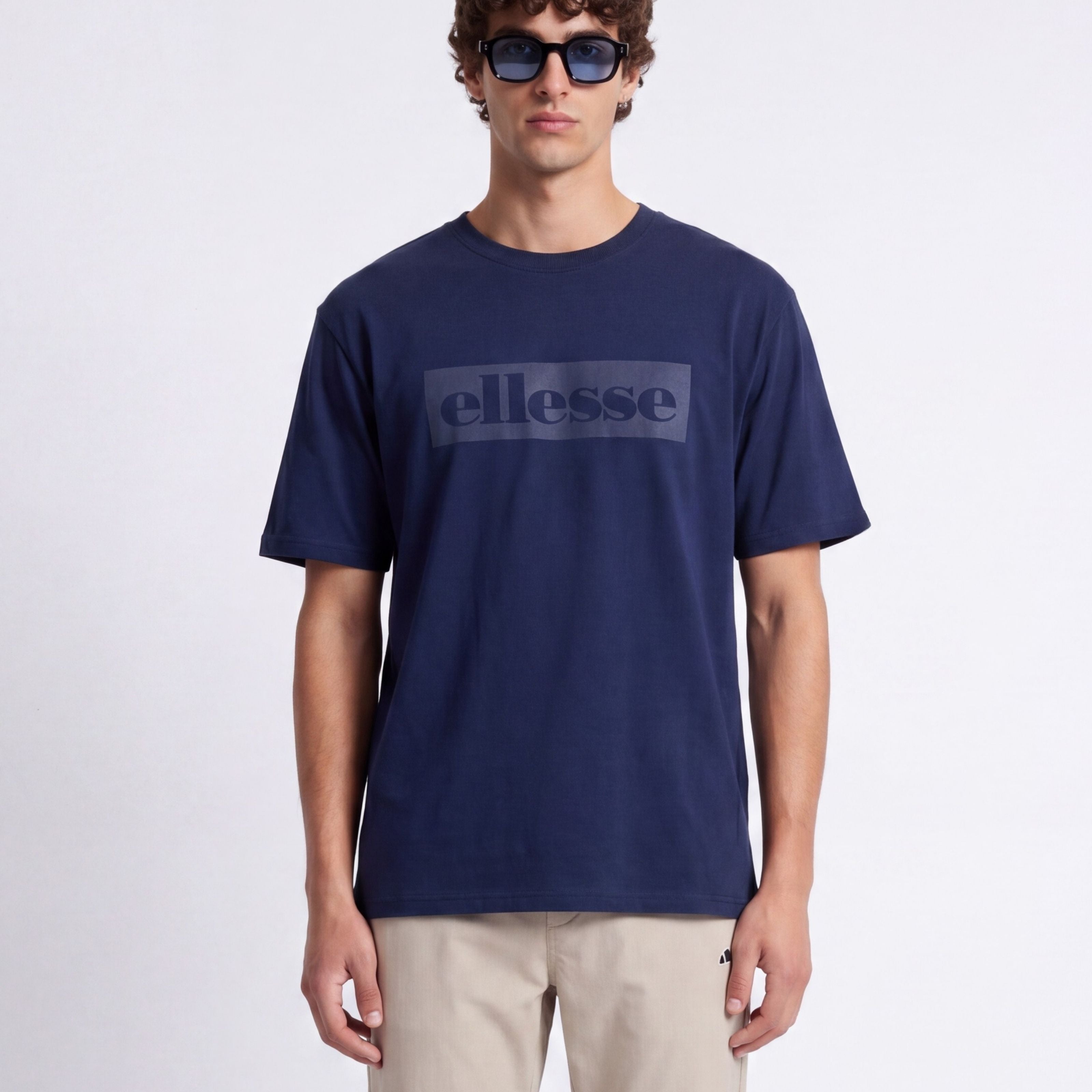 Ellesse Oversize Erkek Tişört EM390-NV