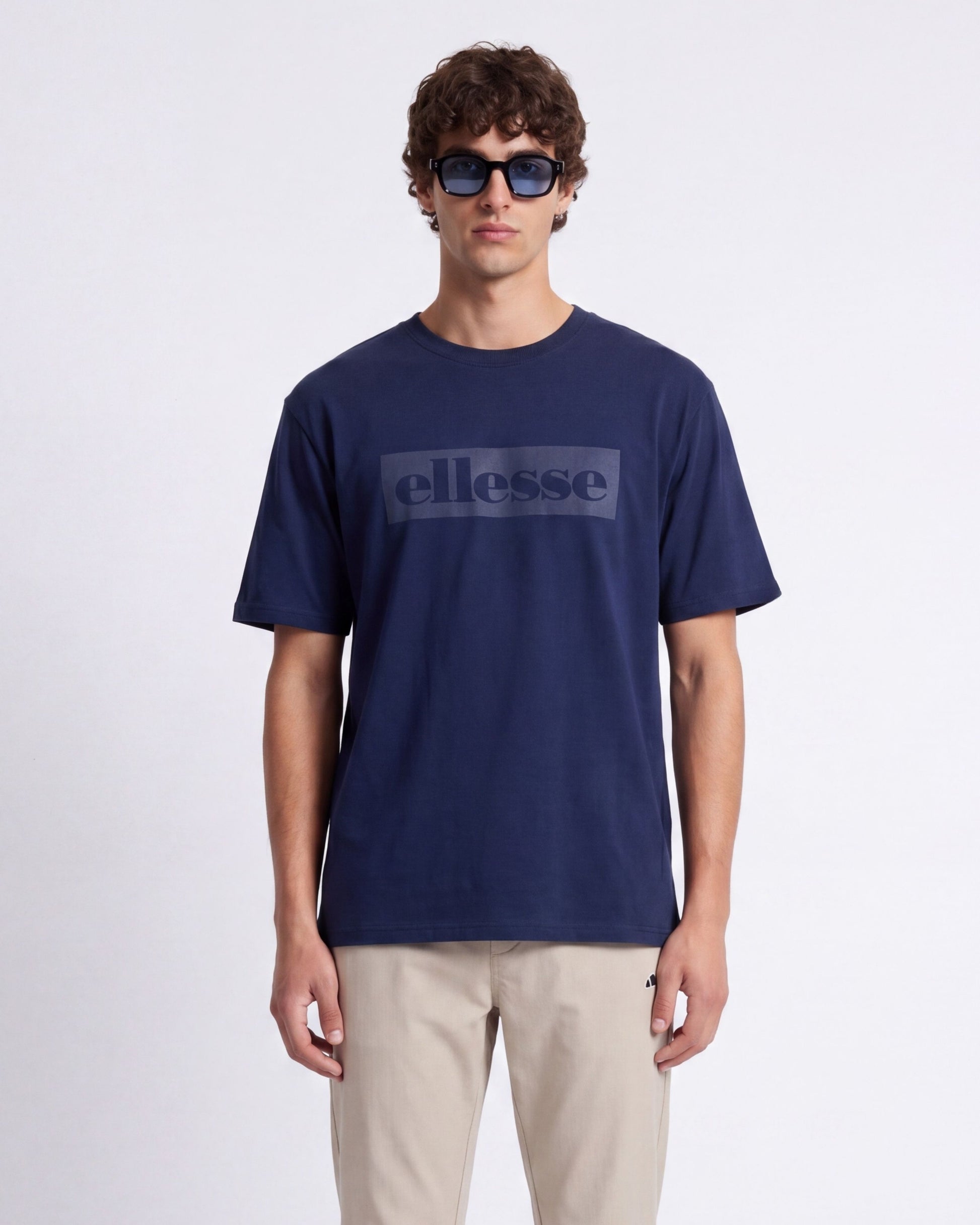 Ellesse Oversize Erkek Tişört EM390-NV