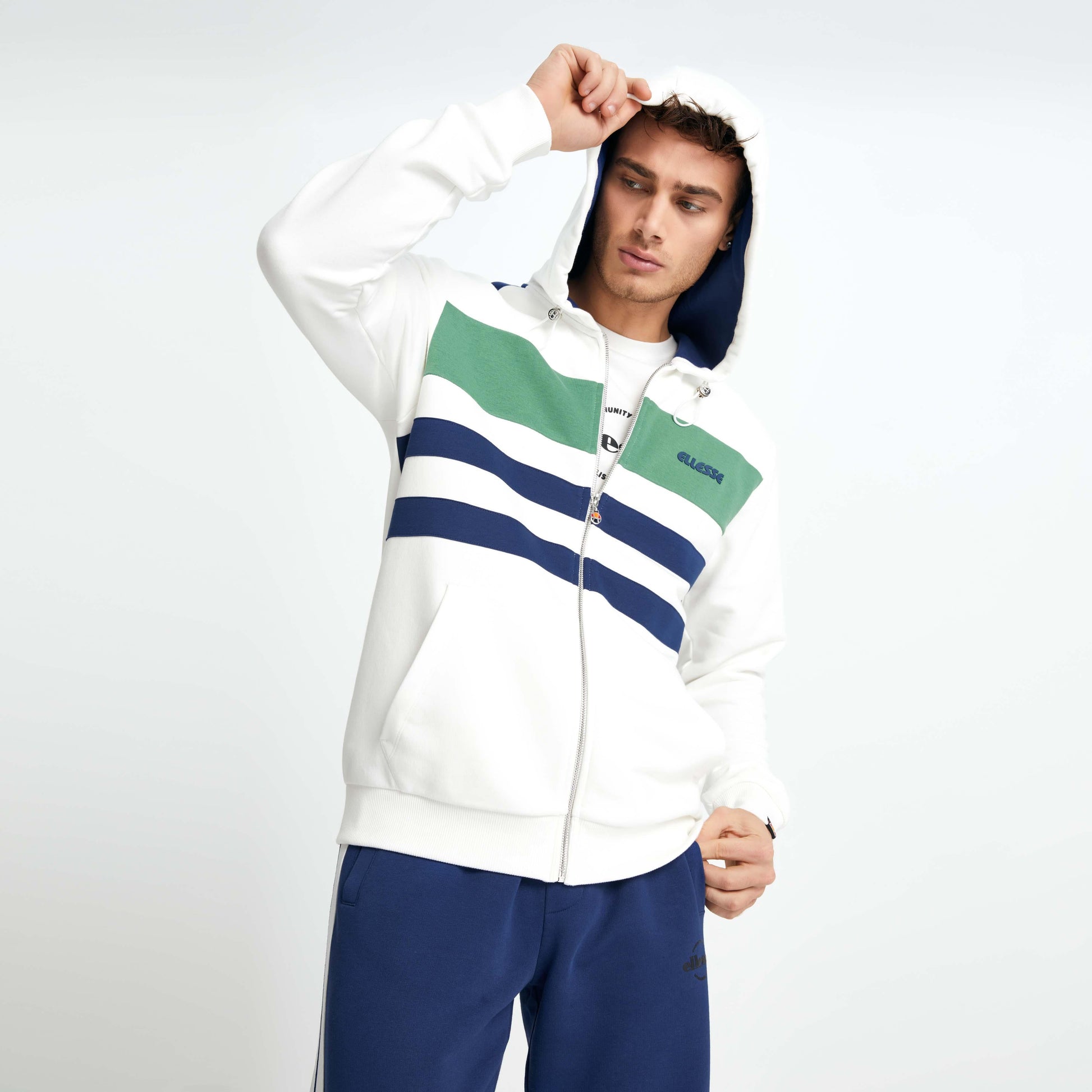 Ellesse Erkek Fermuarlı Sweat EM154-OF