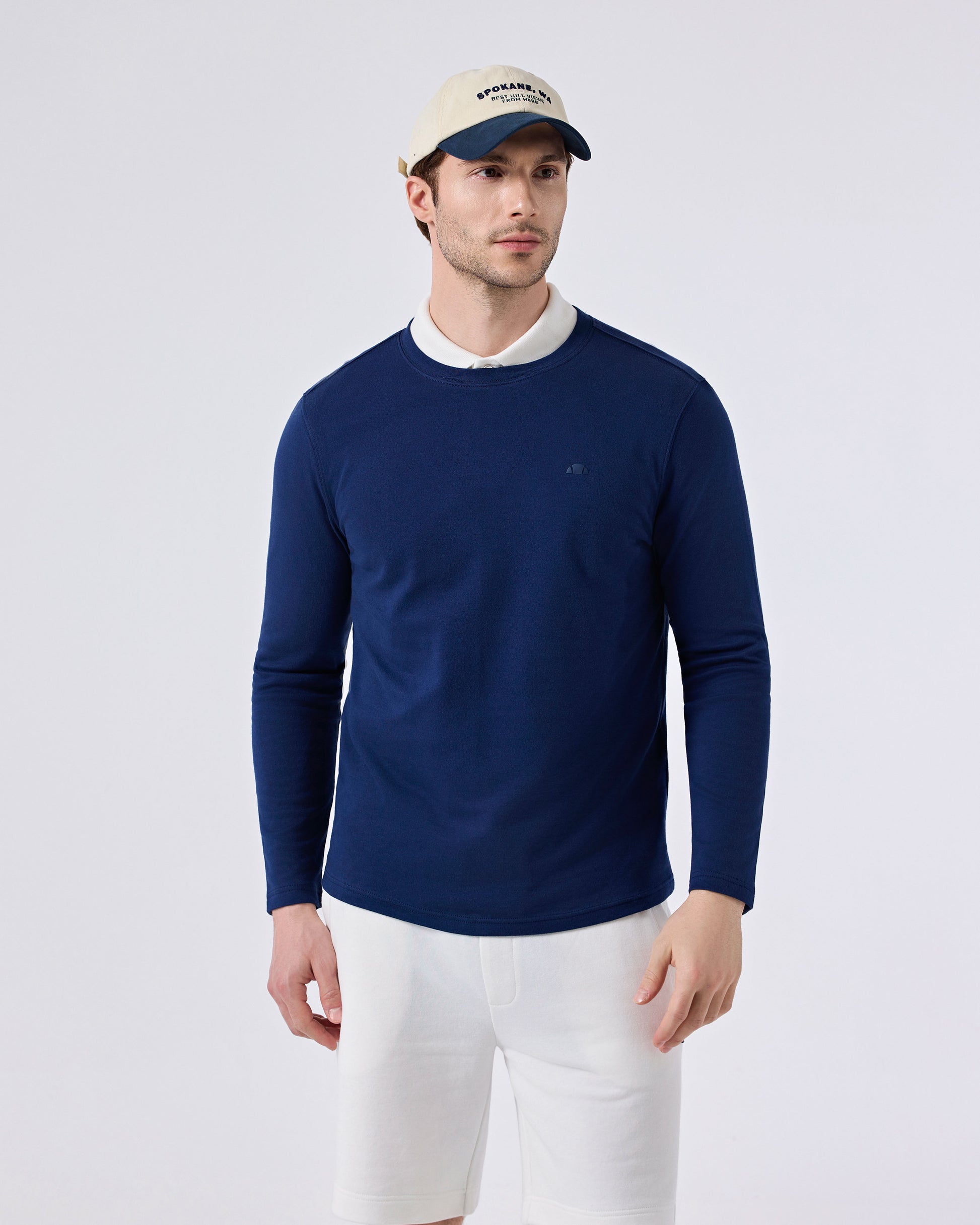 Ellesse Uzun Kollu Erkek Tişört 6SM5066-NV