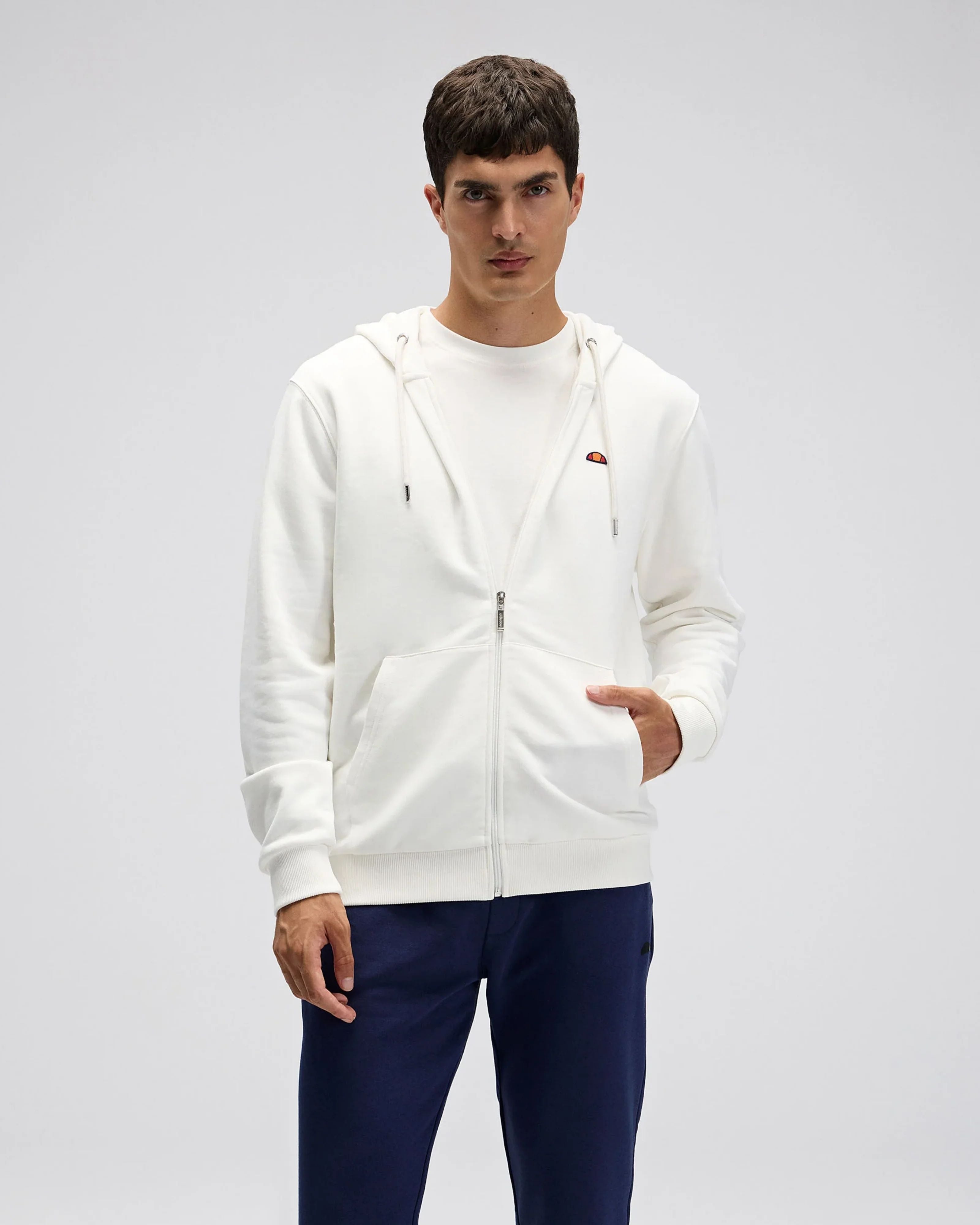 Ellesse Erkek Fermuarlı Kapüşonlu Sweat EM581-OF