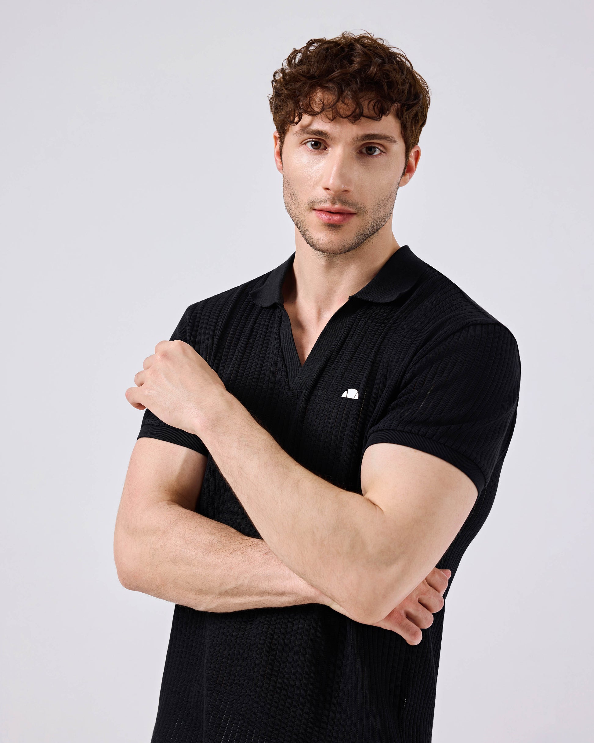 Ellesse Polo Yaka Erkek Tişört 6SM5047-BK