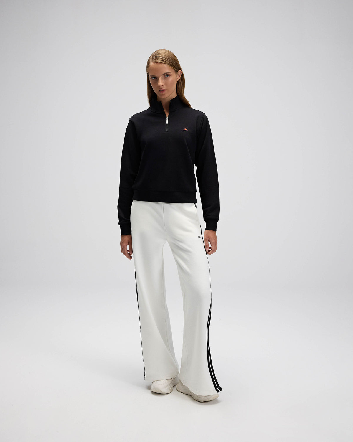 Ellesse Yarım Fermuarlı Kadın Sweatshirt 5WF3557-BK