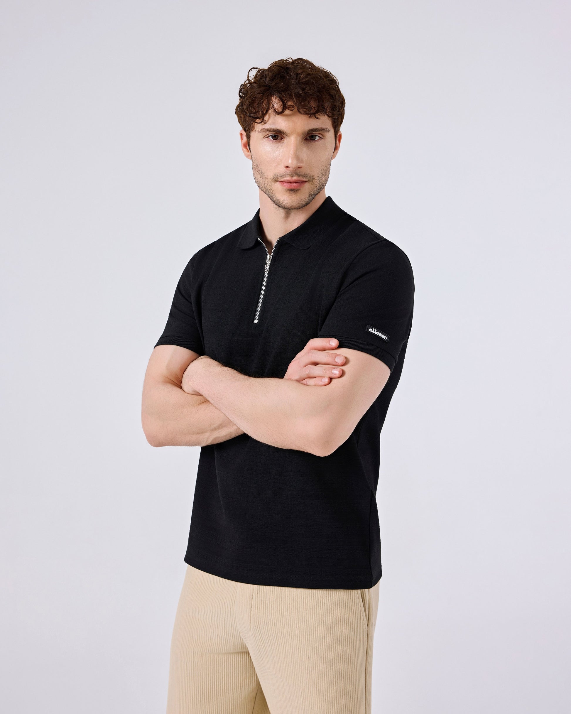 Ellesse Polo Yaka Erkek Tişört 5SM5493-BK