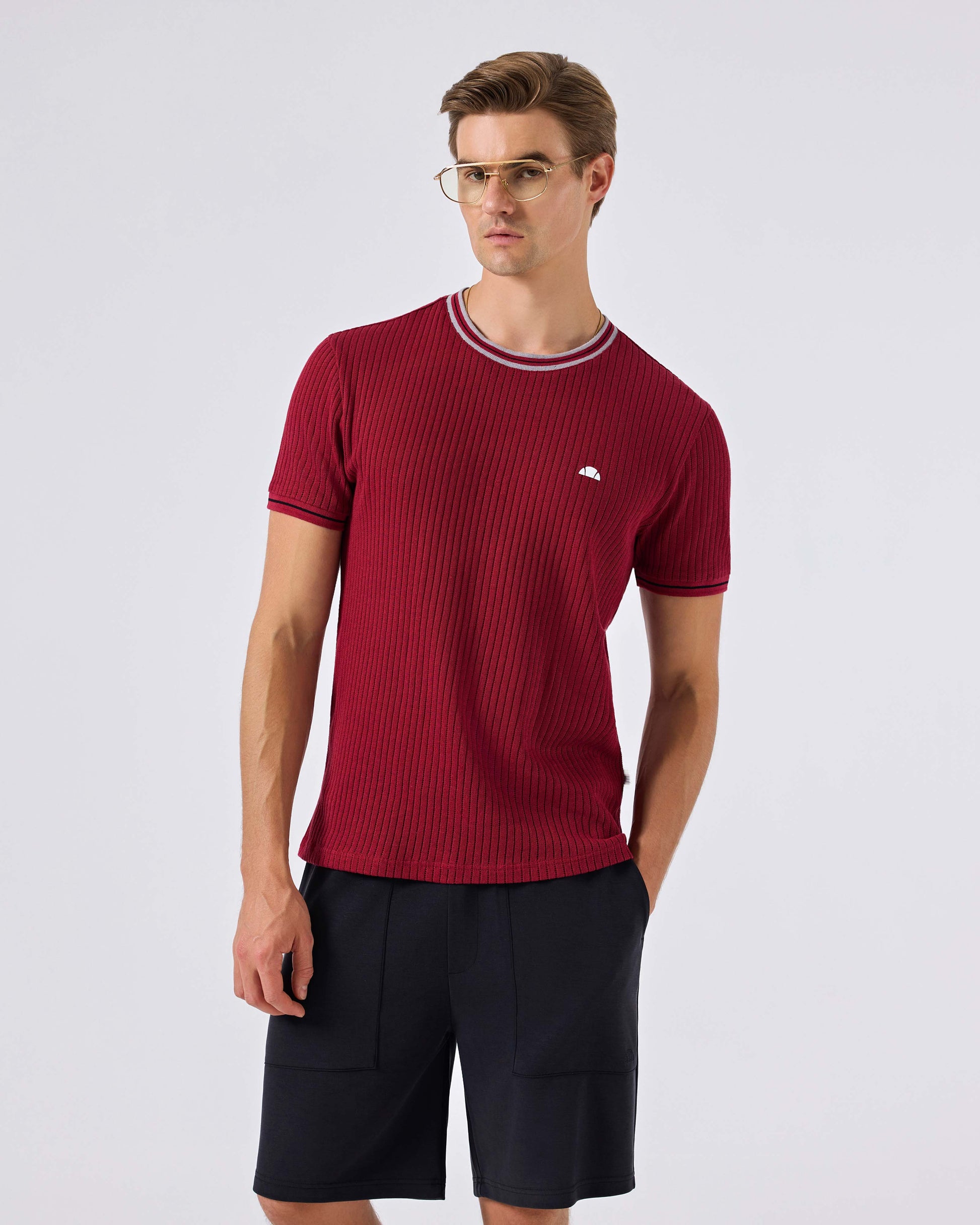 Ellesse Erkek Triko Tişört 6SM5046-BRD