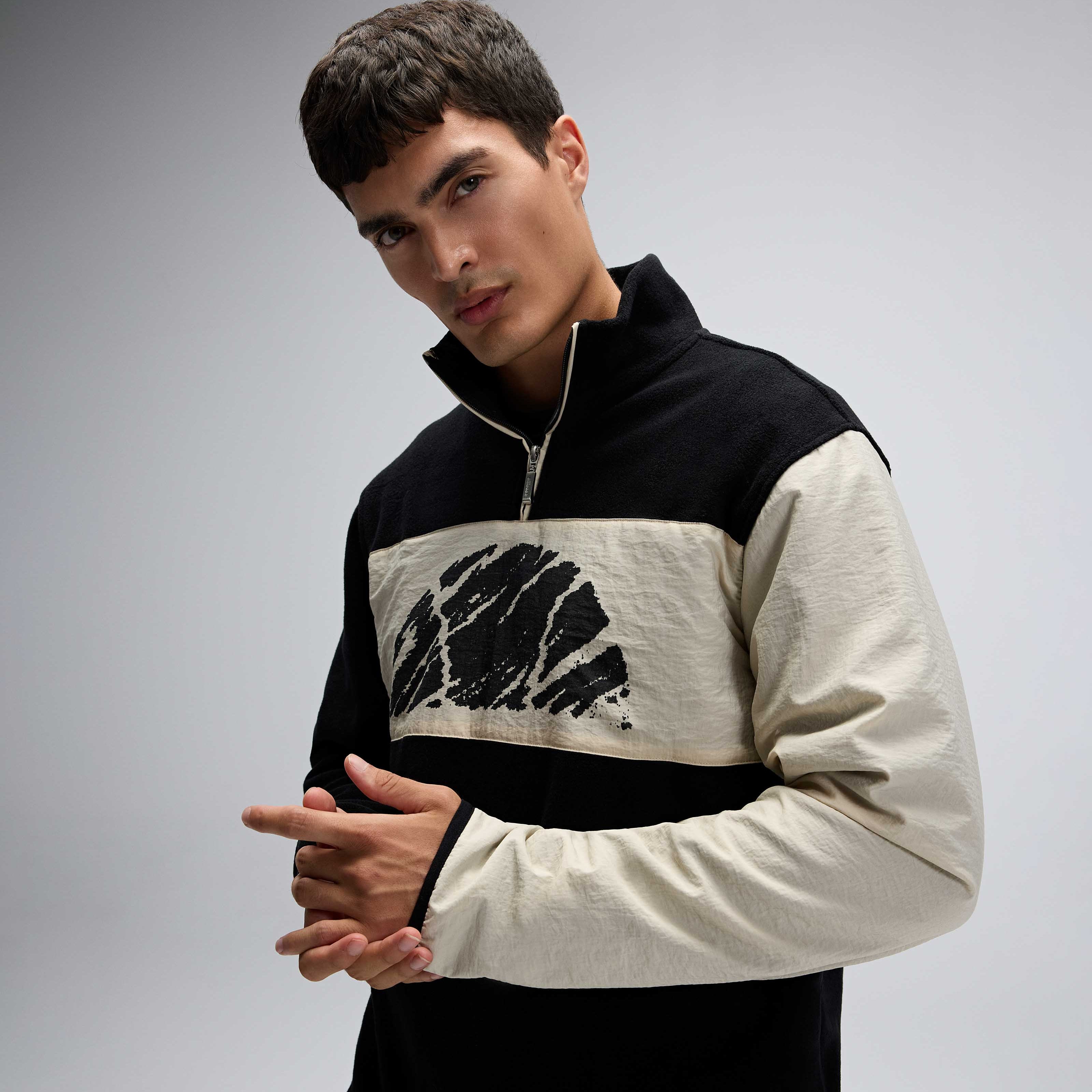 Ellesse Erkek Yarım Fermuarlı Sweat EM519-BK