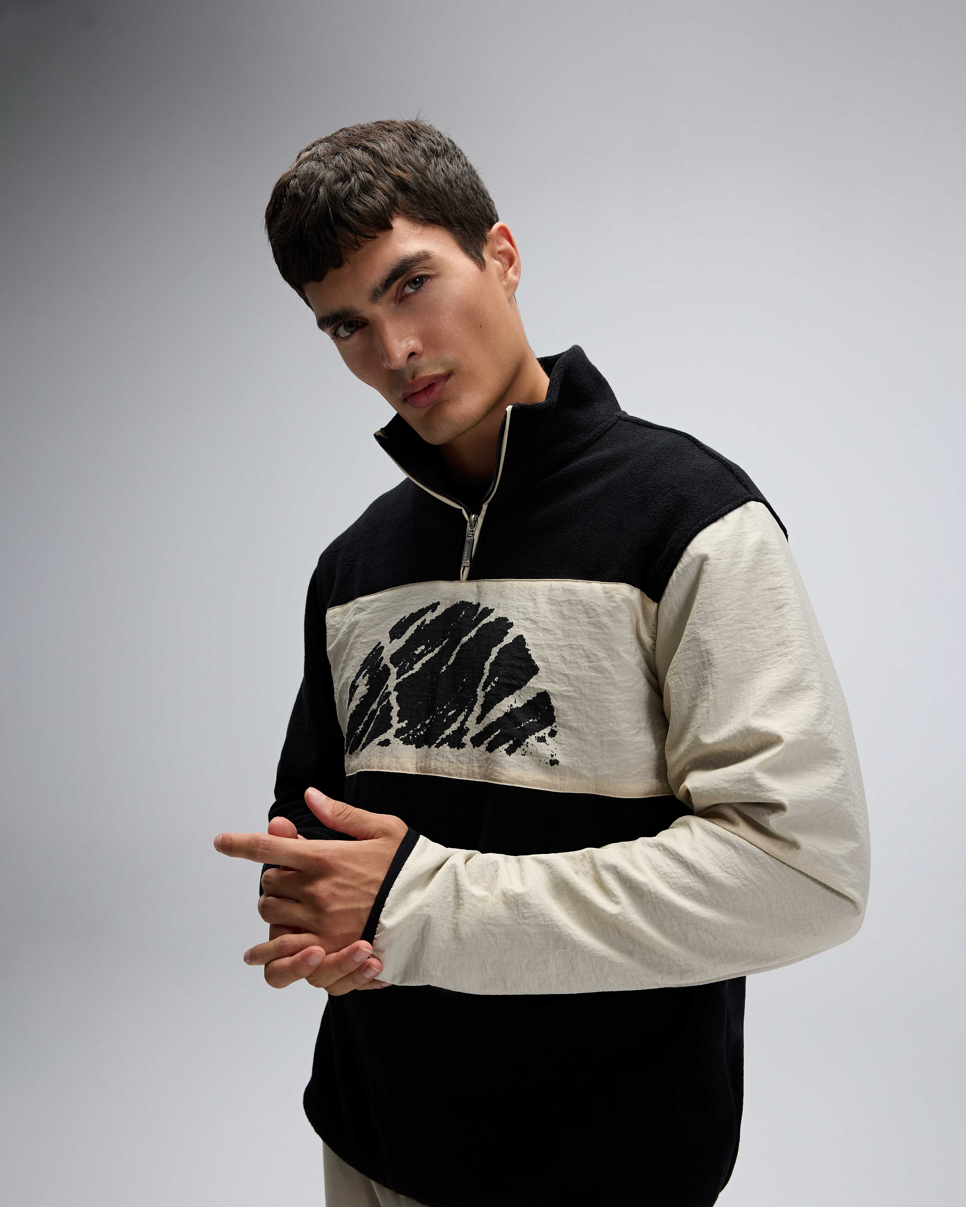 Ellesse Erkek Yarım Fermuarlı Sweat EM519-BK